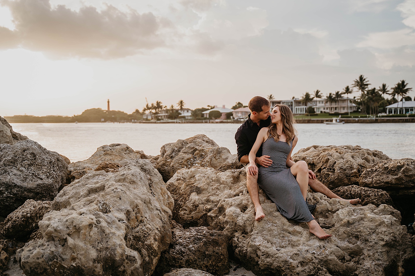 Dreamy Dubois Park Engagement Photos captured by South Florida Engagement Photographer, Krystal Capone Photography