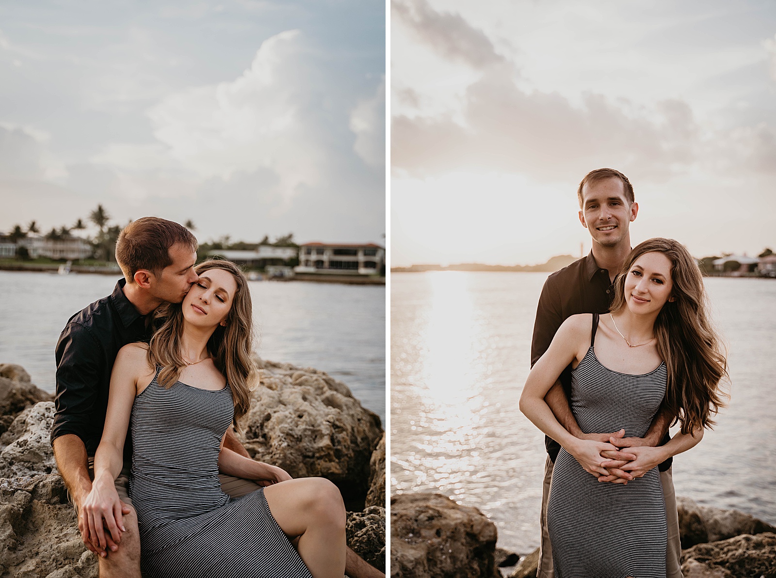 Dreamy Dubois Park Engagement Photos captured by South Florida Engagement Photographer, Krystal Capone Photography