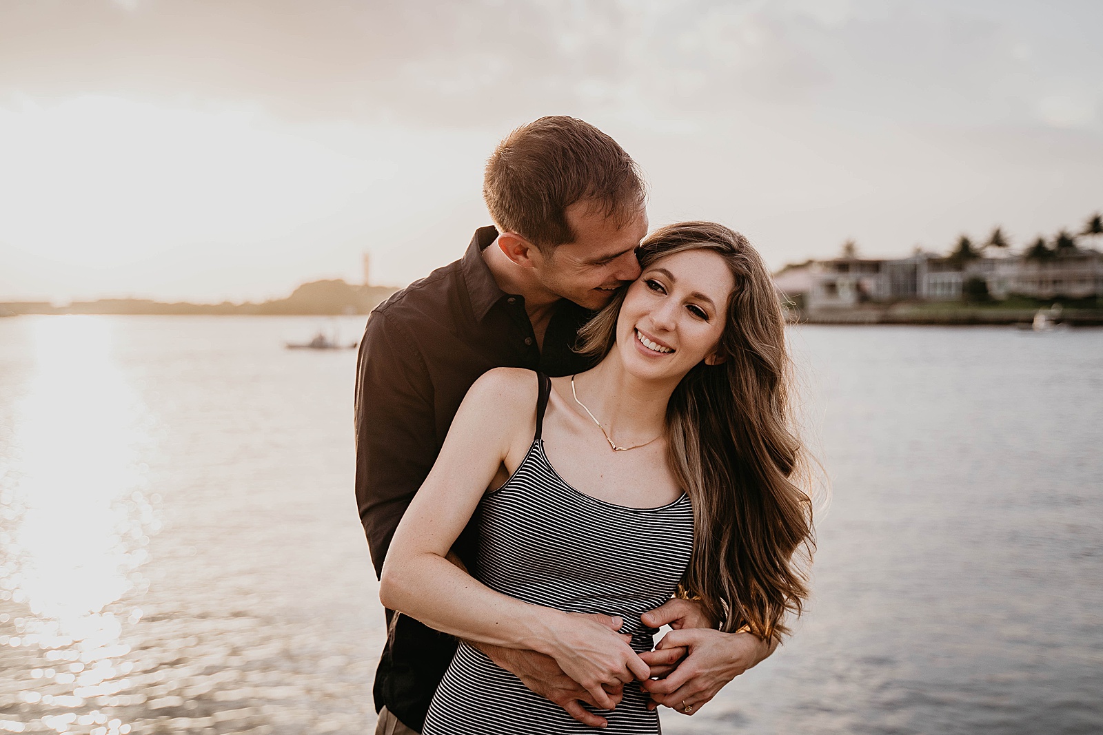 Dreamy Dubois Park Engagement Photos captured by South Florida Engagement Photographer, Krystal Capone Photography