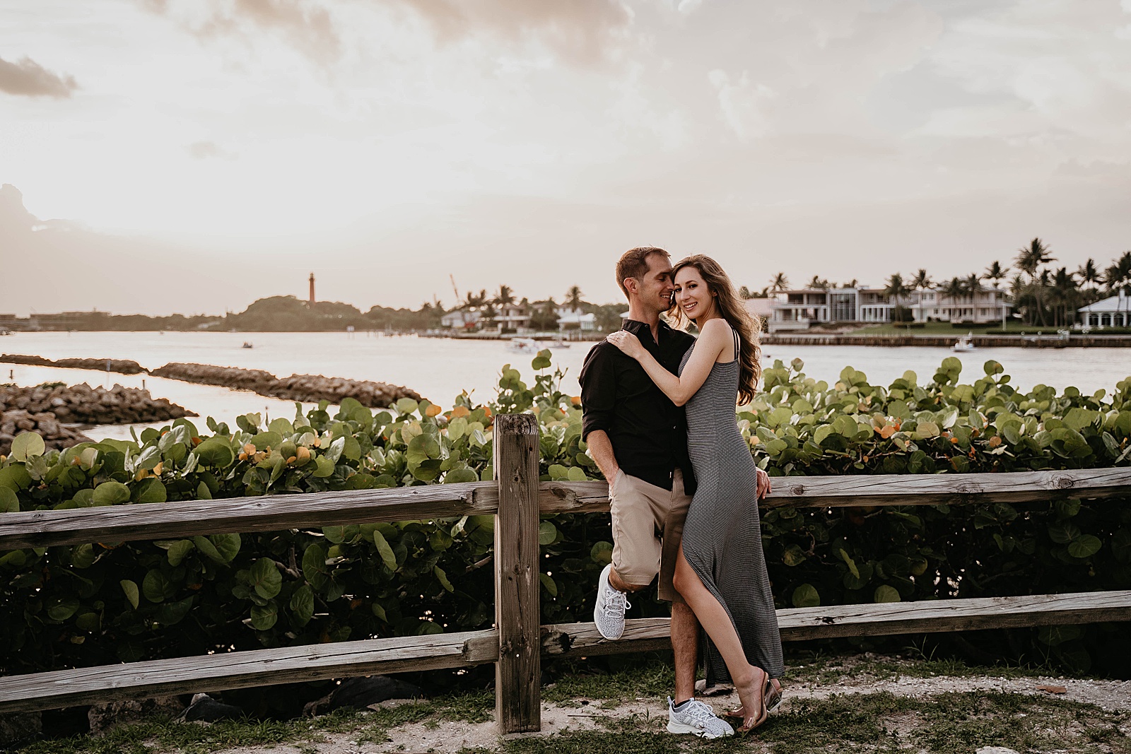 Dreamy Dubois Park Engagement Photos captured by South Florida Engagement Photographer, Krystal Capone Photography