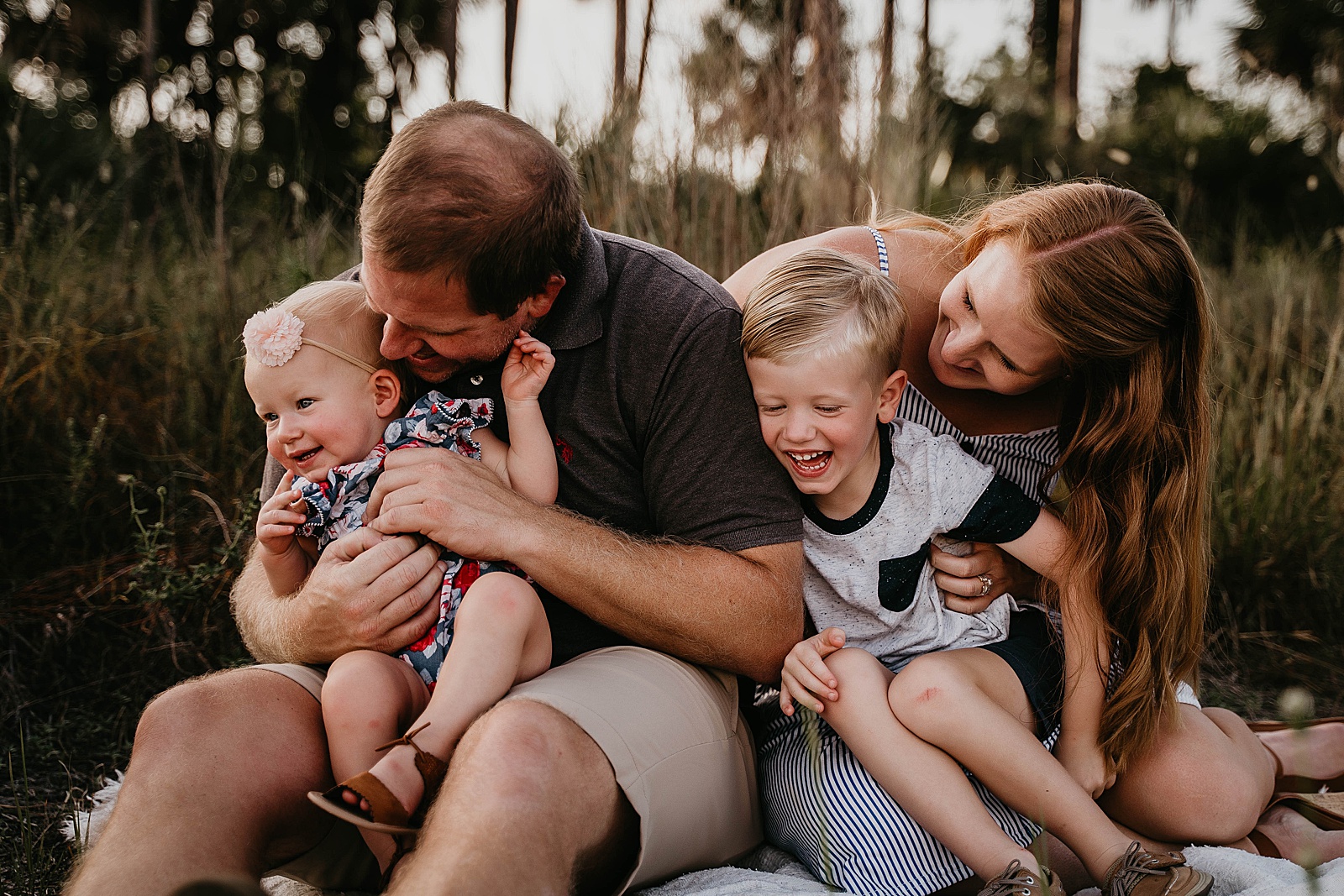 Royal Palm Beach Family Session captured by South Florida Lifestyle Photographer, Krystal Capone Photography.