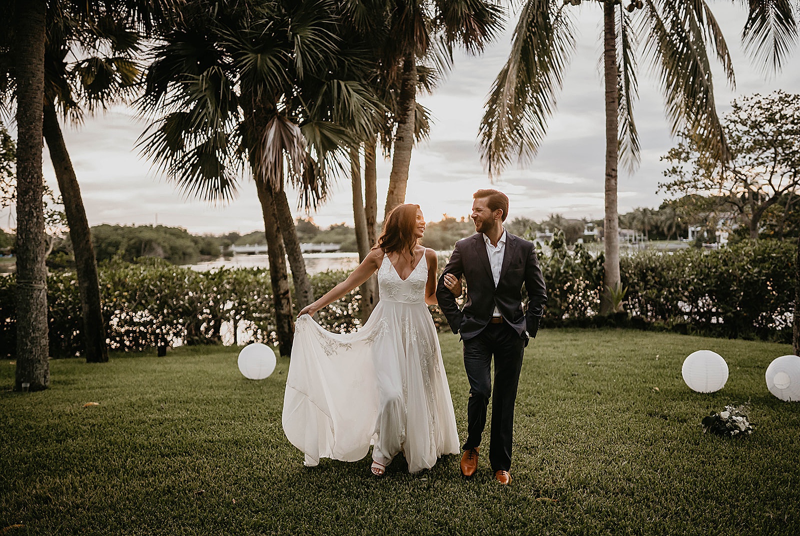 Intimate Jupiter Lighthouse Wedding captured by Jupiter Florida Wedding Photographer, Krystal Capone Photography