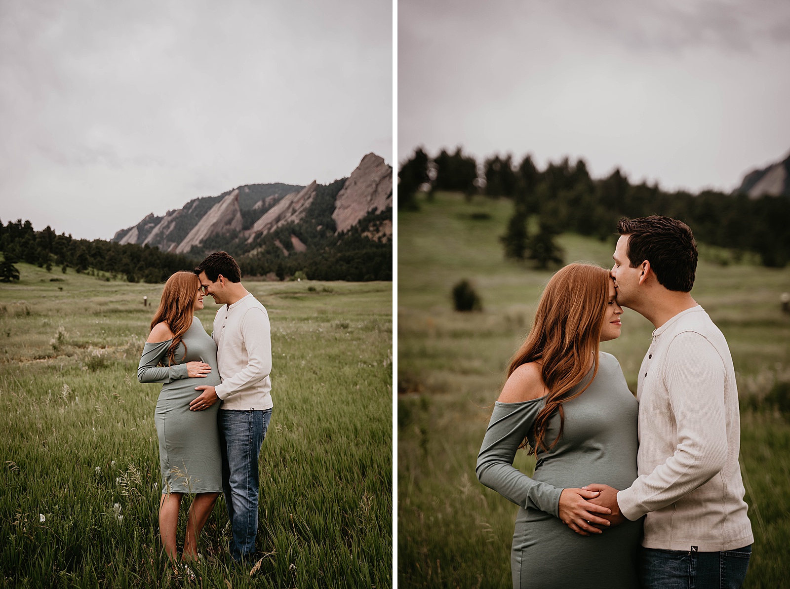 Colorado Mountain Maternity Session at Chitaqua Park captured by Destination Lifestyle Photographer, Krystal Capone Photography
