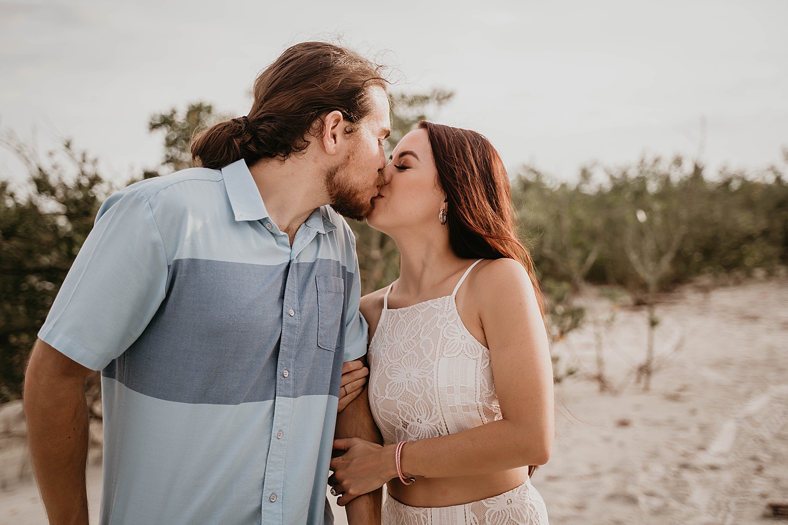Ponce Inlet Engagement Photos captured by South Florida Engagement Photographer, Krystal Capone Photography