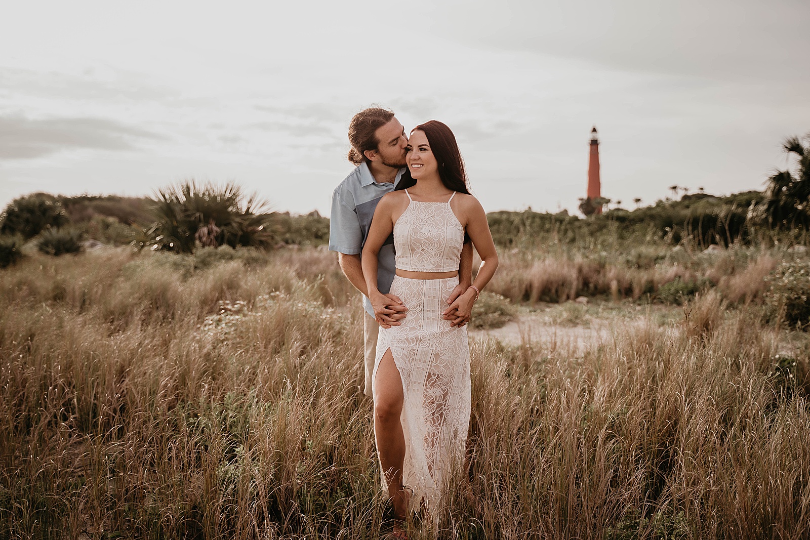 Ponce Inlet Engagement Photos captured by South Florida Engagement Photographer, Krystal Capone Photography