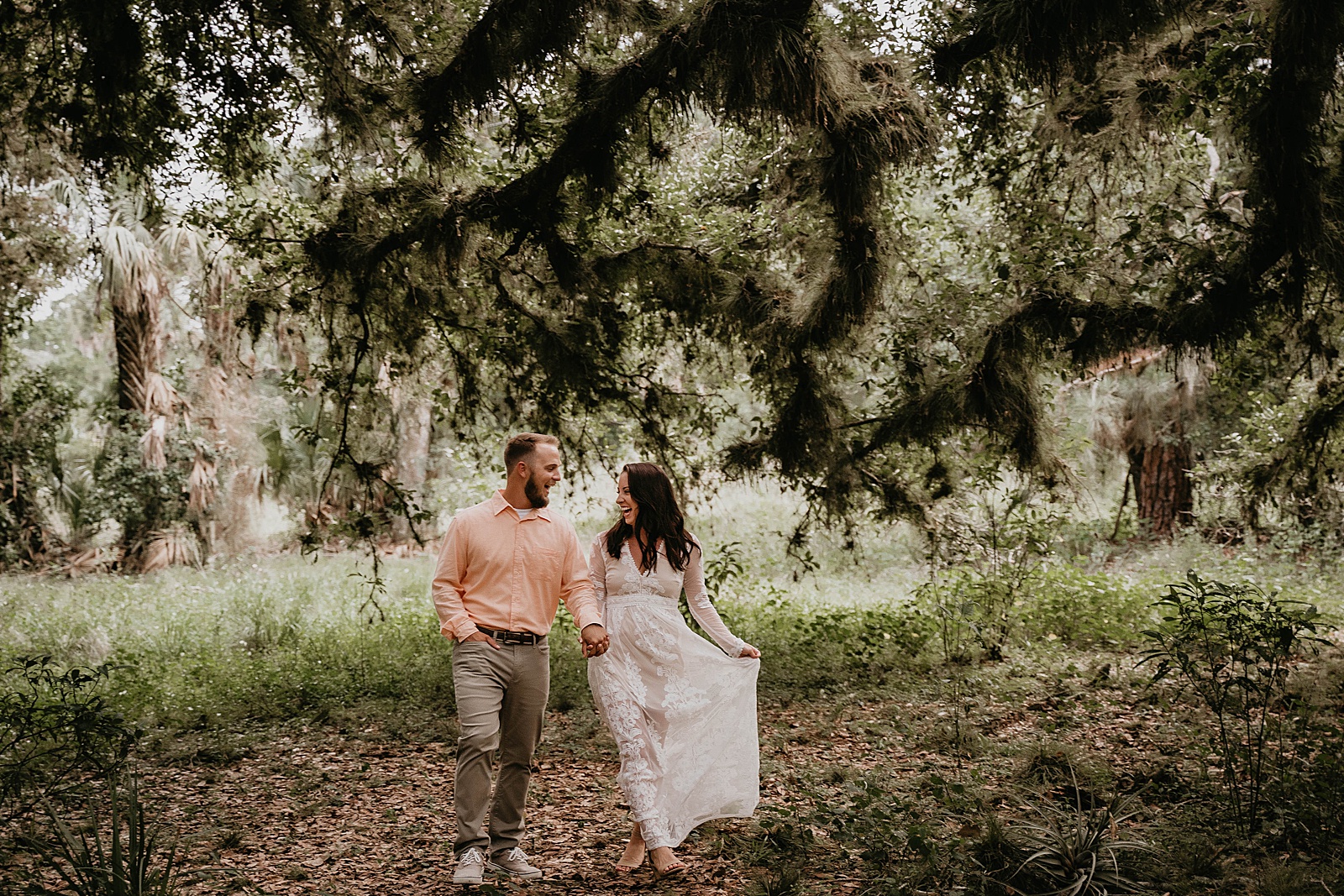 Riverbend Park Jupiter FL Engagement Photos by South Florida Engagement Photographer, Krystal Capone Photography
