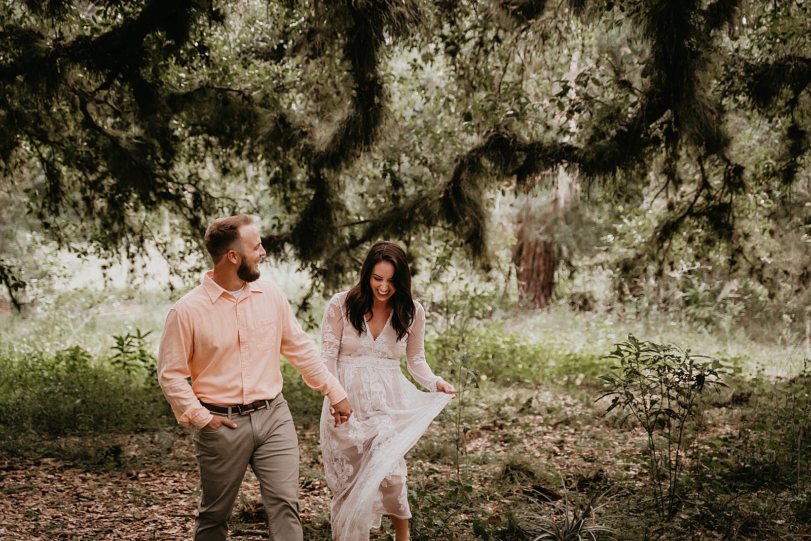 Riverbend Park Jupiter FL Engagement Photos by South Florida Engagement Photographer, Krystal Capone Photography