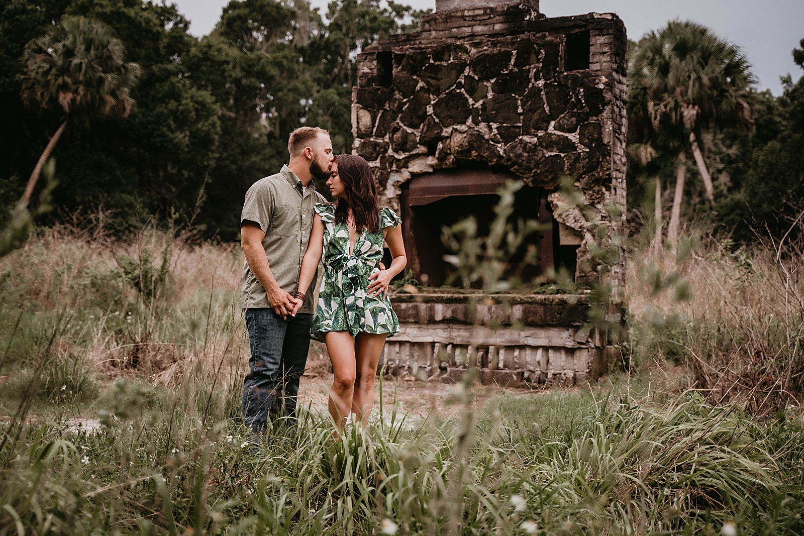 Riverbend Park Jupiter FL Engagement Photos by South Florida Engagement Photographer, Krystal Capone Photography