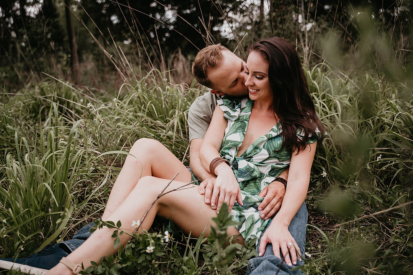 Riverbend Park Jupiter FL Engagement Photos by South Florida Engagement Photographer, Krystal Capone Photography