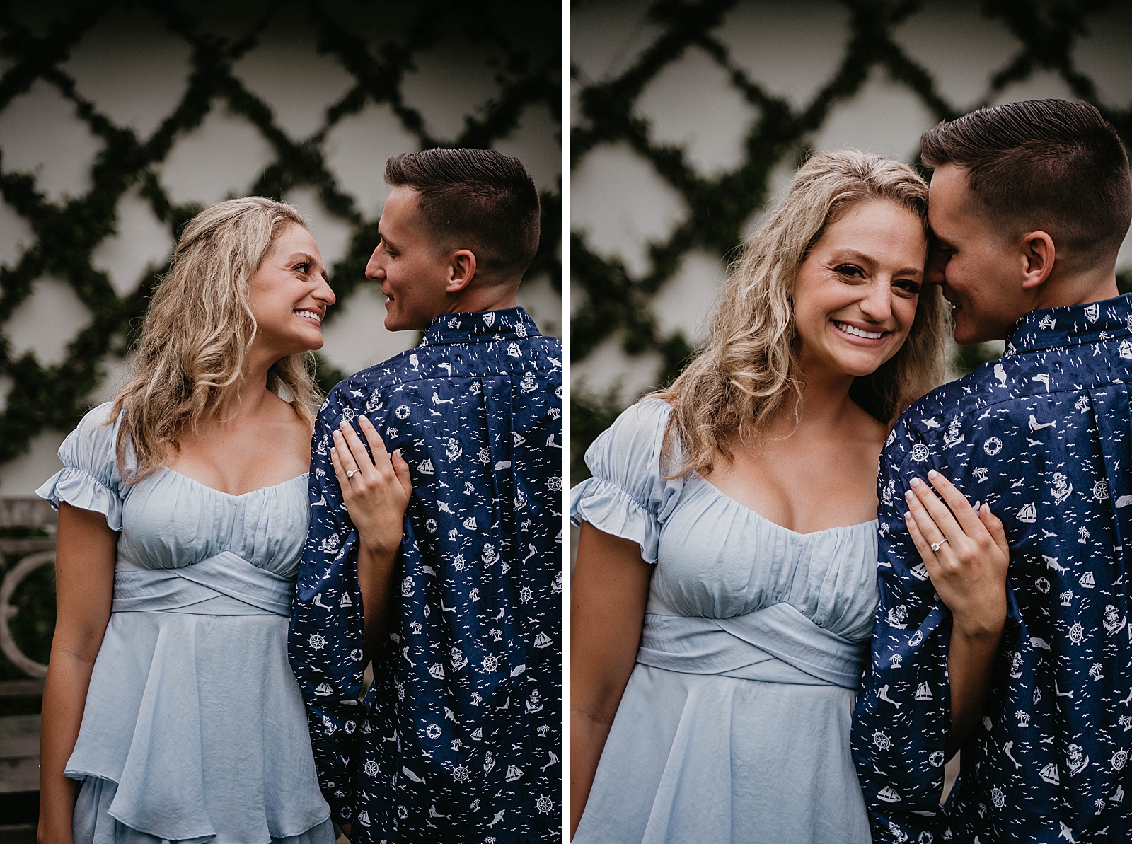 Pelican Club Engagement photos captured by South Florida Engagement Photographer, Krystal Capone Photography