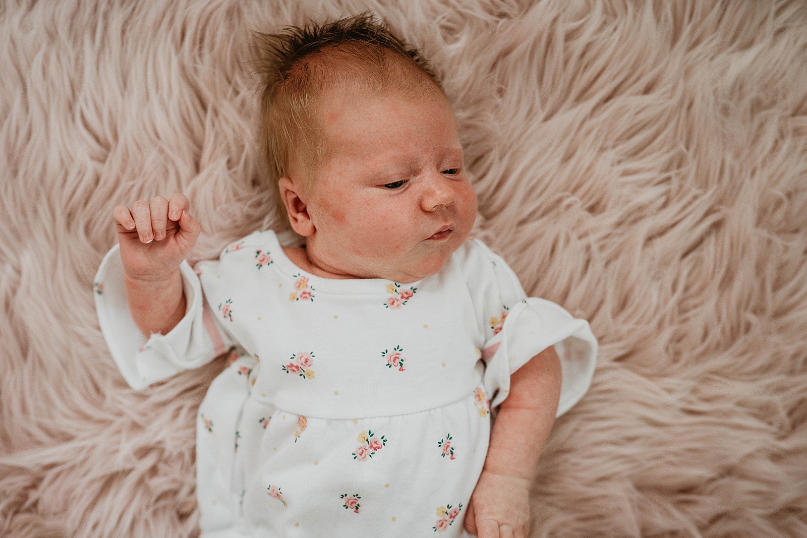 In home newborn session captured by South Florida lifestyle photographer, Krystal Capone Photography