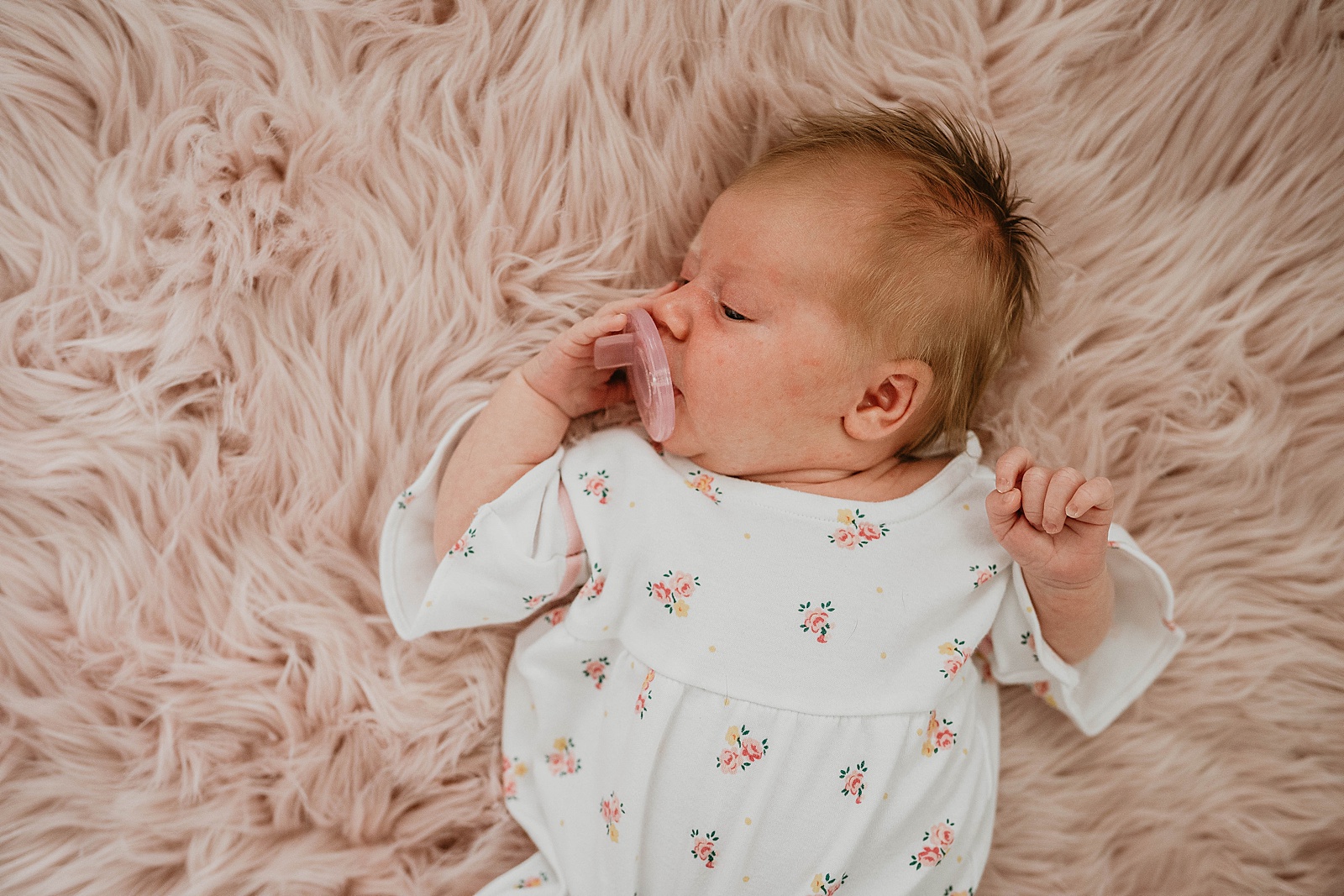 In home newborn session captured by South Florida lifestyle photographer, Krystal Capone Photography