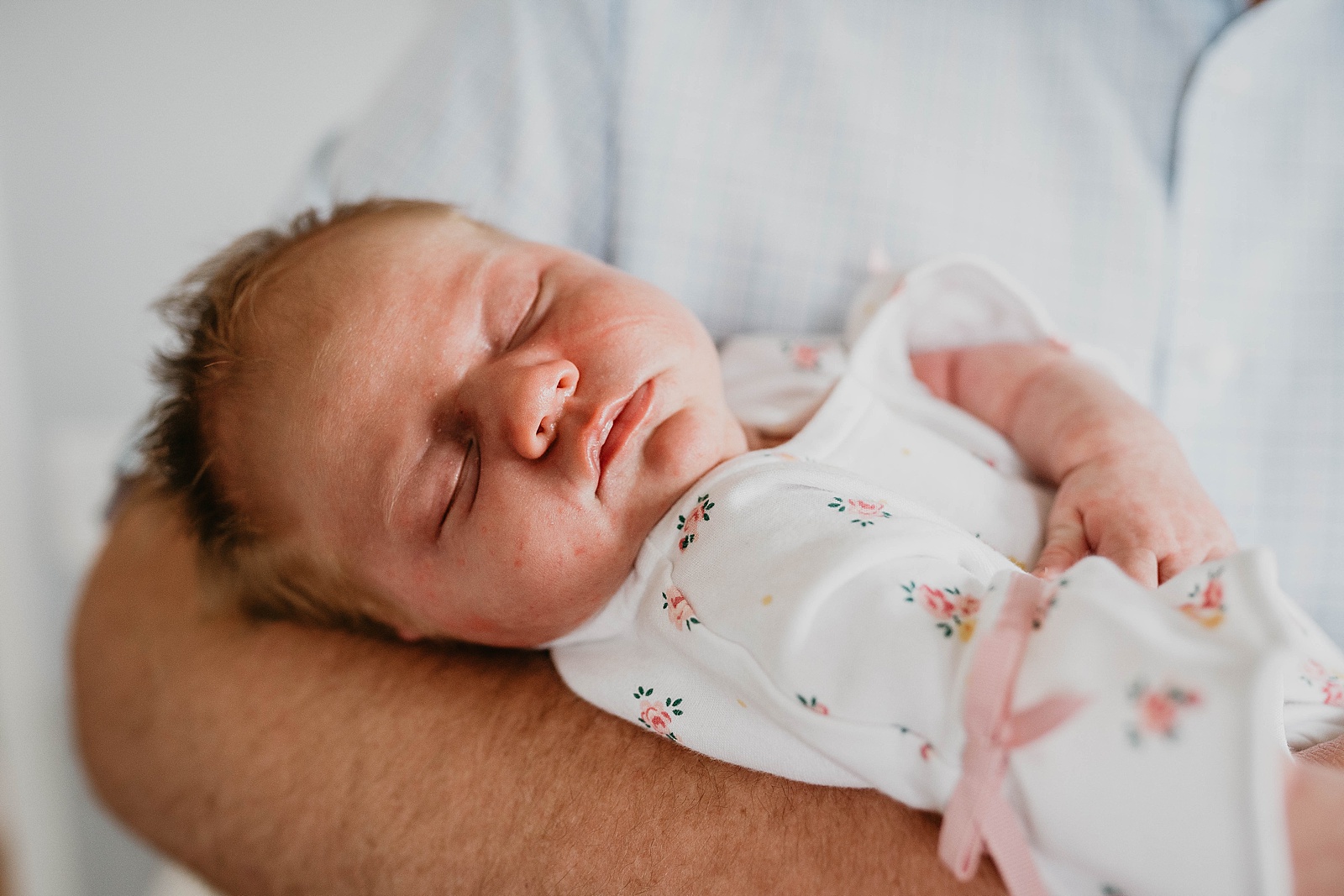In home newborn session captured by South Florida lifestyle photographer, Krystal Capone Photography