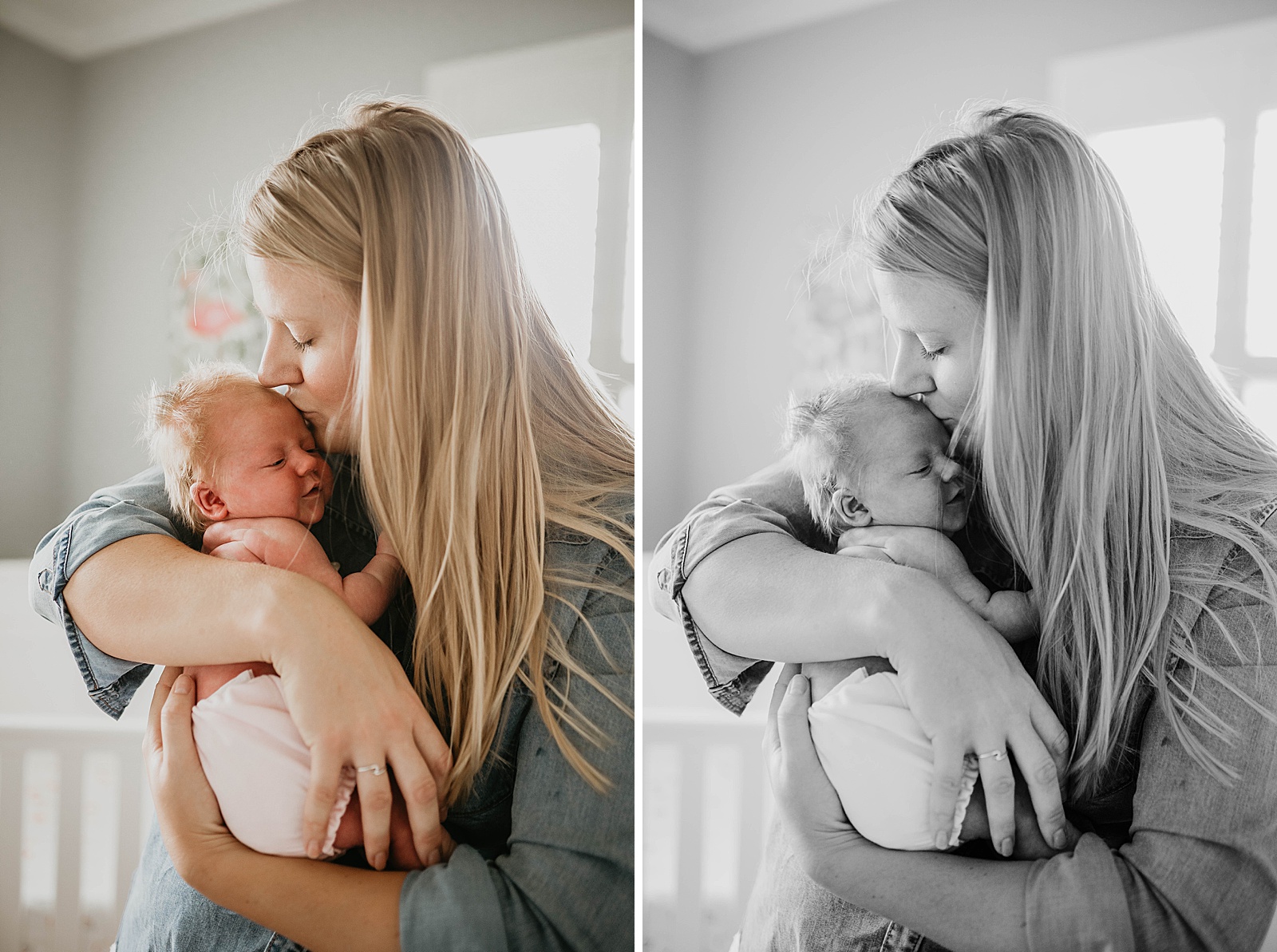 In home newborn session captured by South Florida lifestyle photographer, Krystal Capone Photography