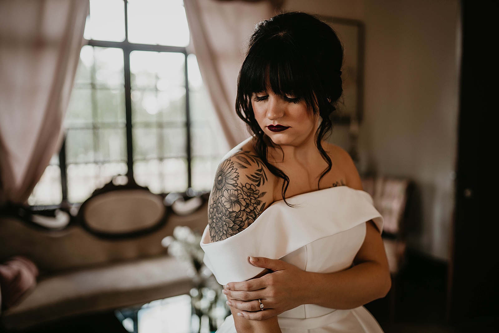 Romantic Howey Mansion South Florida Wedding captured by South Florida Wedding Photographer, Krystal Capone Photography