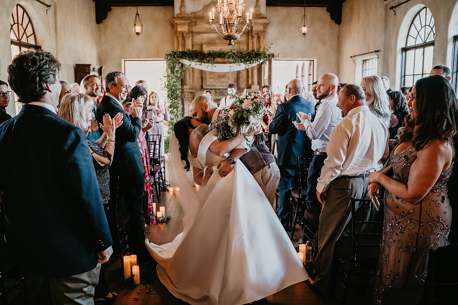 Romantic Howey Mansion South Florida Wedding captured by South Florida Wedding Photographer, Krystal Capone Photography