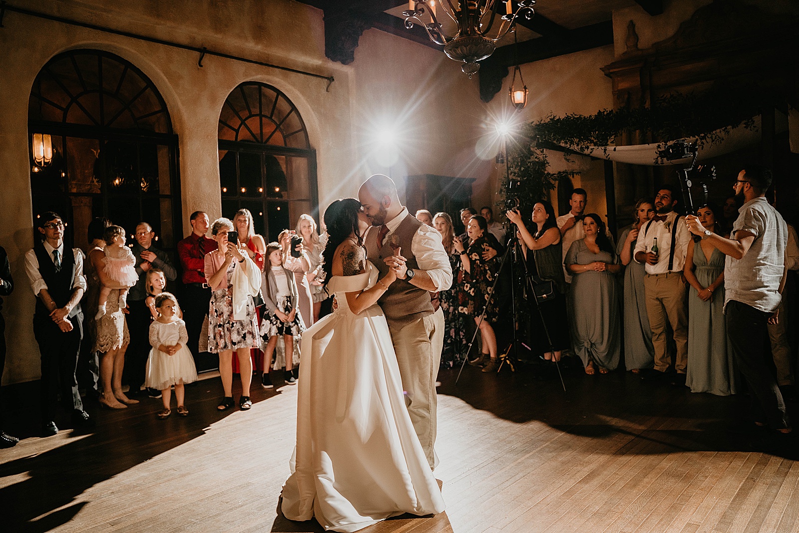 Romantic Howey Mansion South Florida Wedding captured by South Florida Wedding Photographer, Krystal Capone Photography