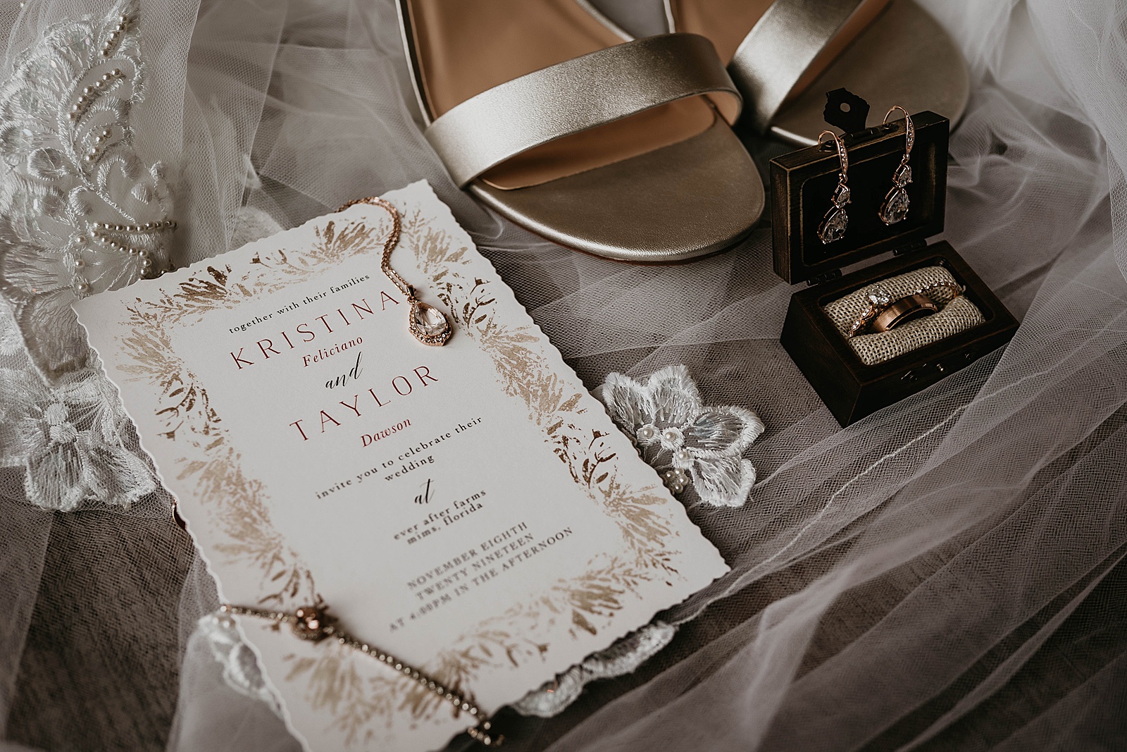 Rustic Fall Farm Wedding captured by South Florida Wedding Photographer, Krystal Capone Photography