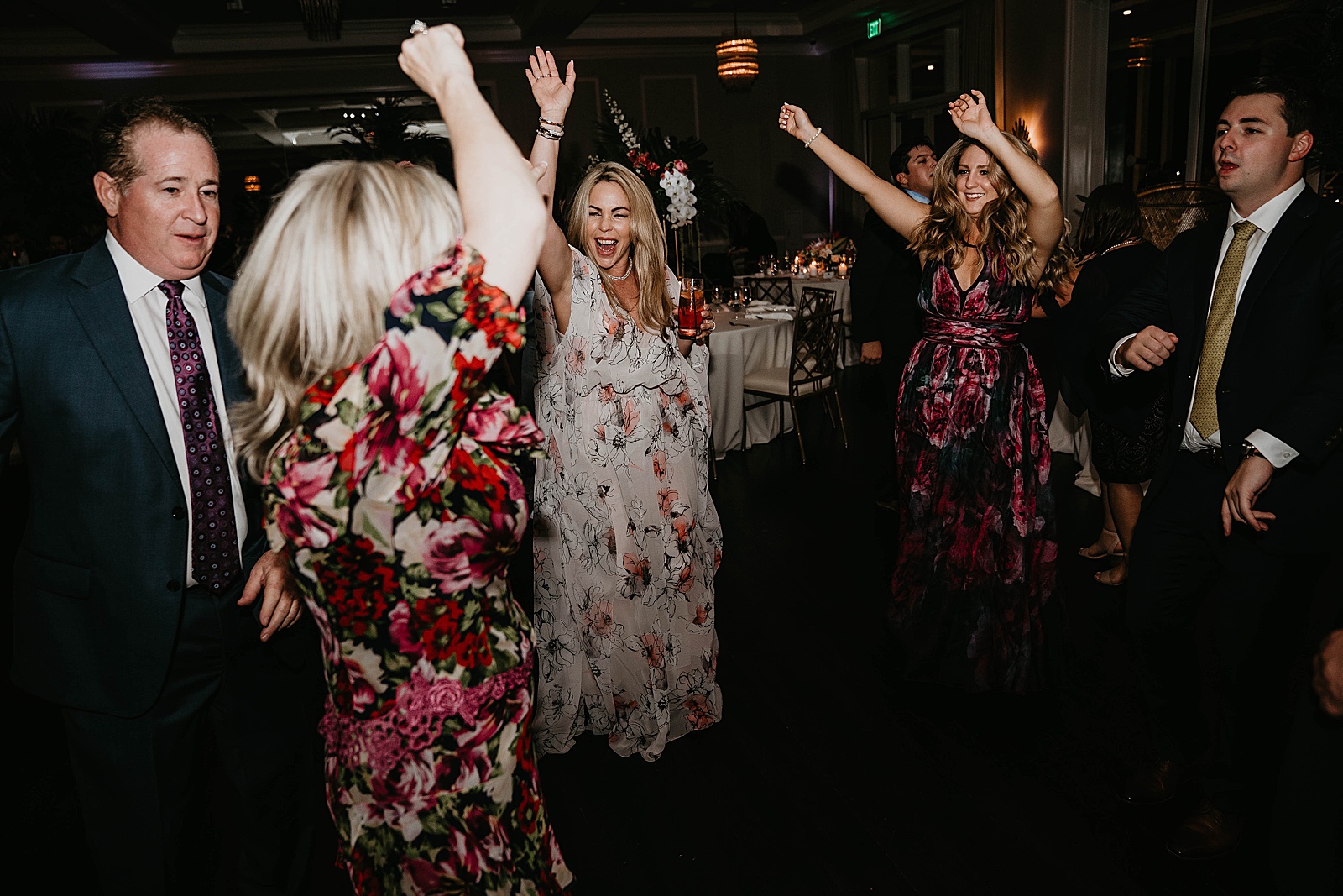 Tropical Pelican Club Wedding Captured by South Florida Wedding Photographer, Krystal Capone Photography.