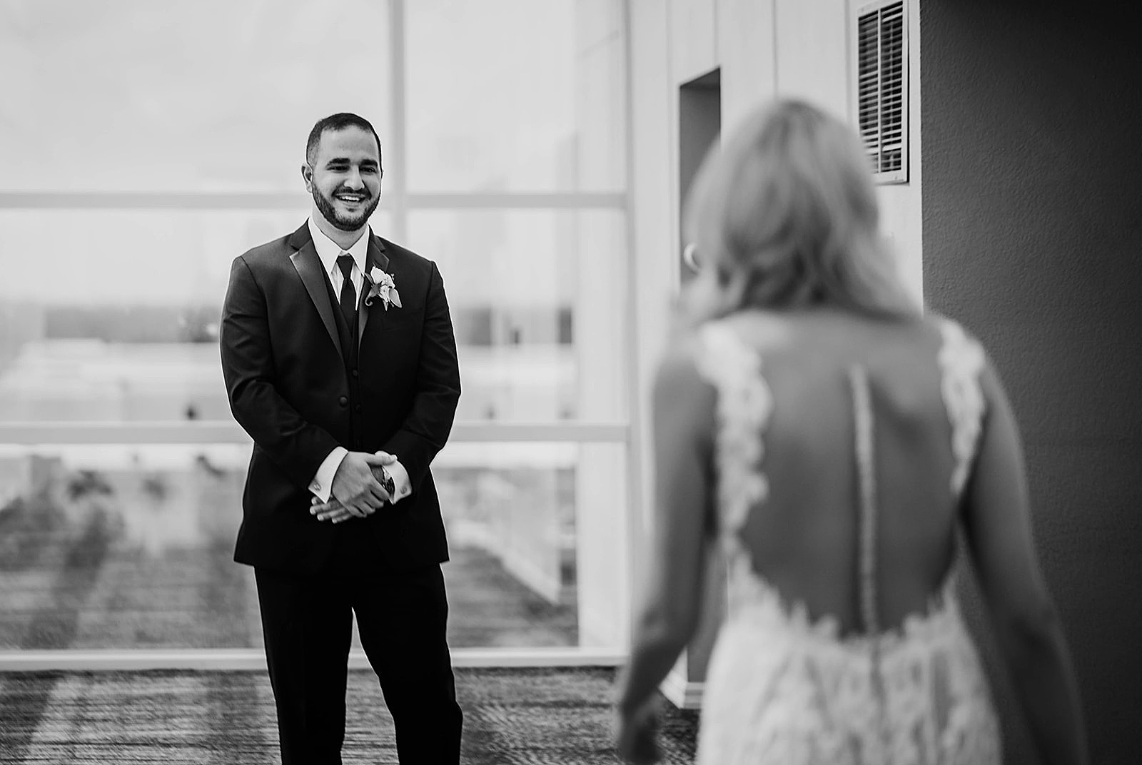Doubletree by Hilton in Deerfield Wedding captured by South Florida Wedding Photographer, Krystal Capone Photography