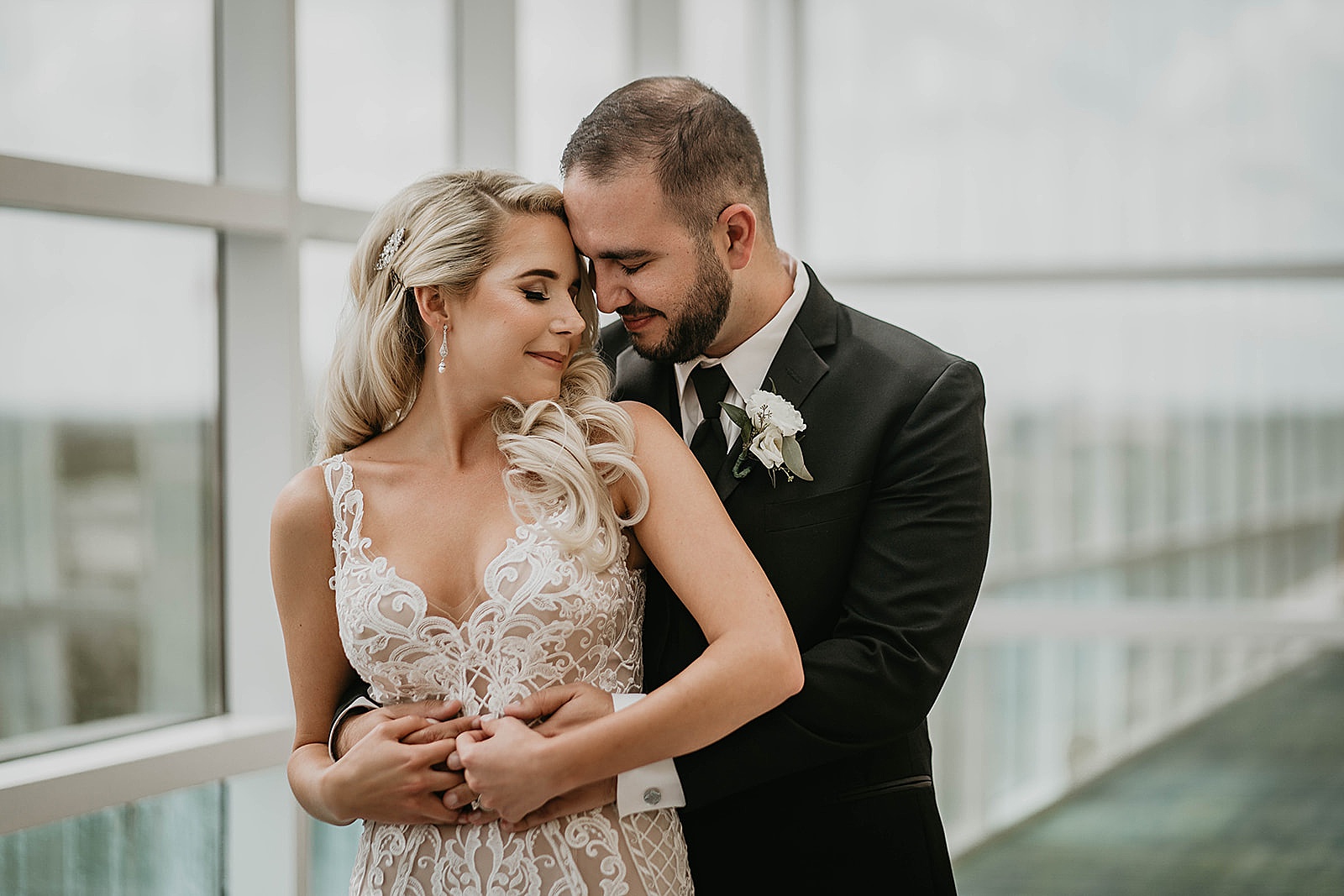 Doubletree by Hilton in Deerfield Wedding captured by South Florida Wedding Photographer, Krystal Capone Photography
