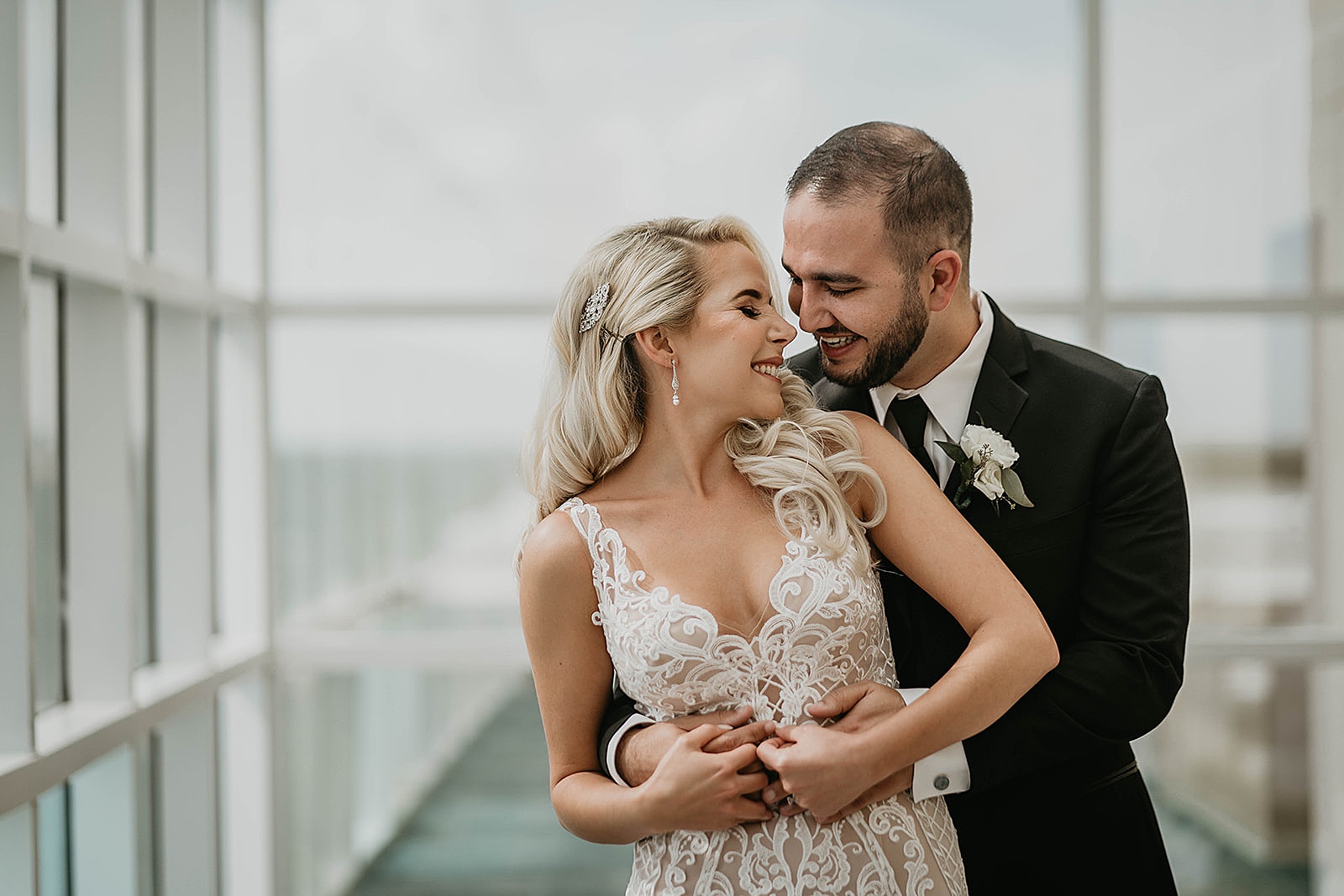 Doubletree by Hilton in Deerfield Wedding captured by South Florida Wedding Photographer, Krystal Capone Photography