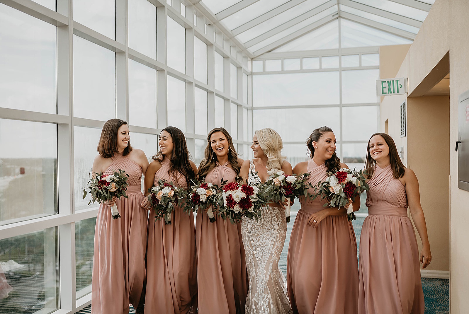 Doubletree by Hilton in Deerfield Wedding captured by South Florida Wedding Photographer, Krystal Capone Photography