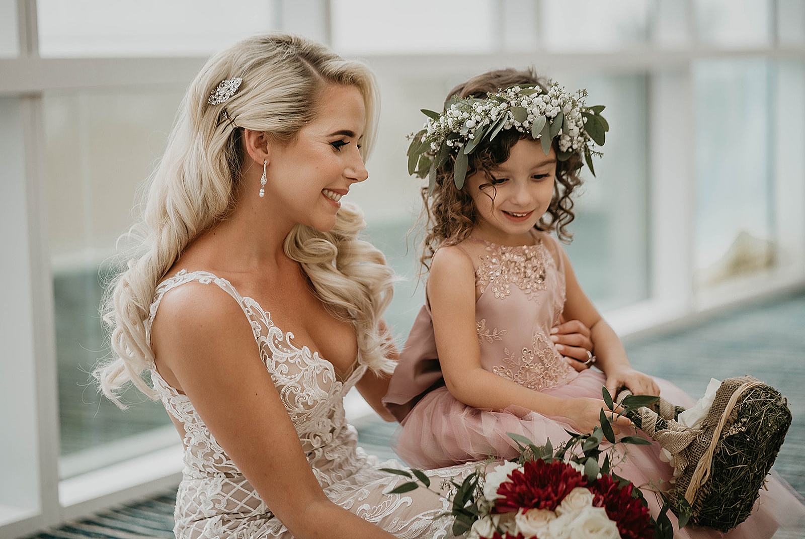 Doubletree by Hilton in Deerfield Wedding captured by South Florida Wedding Photographer, Krystal Capone Photography