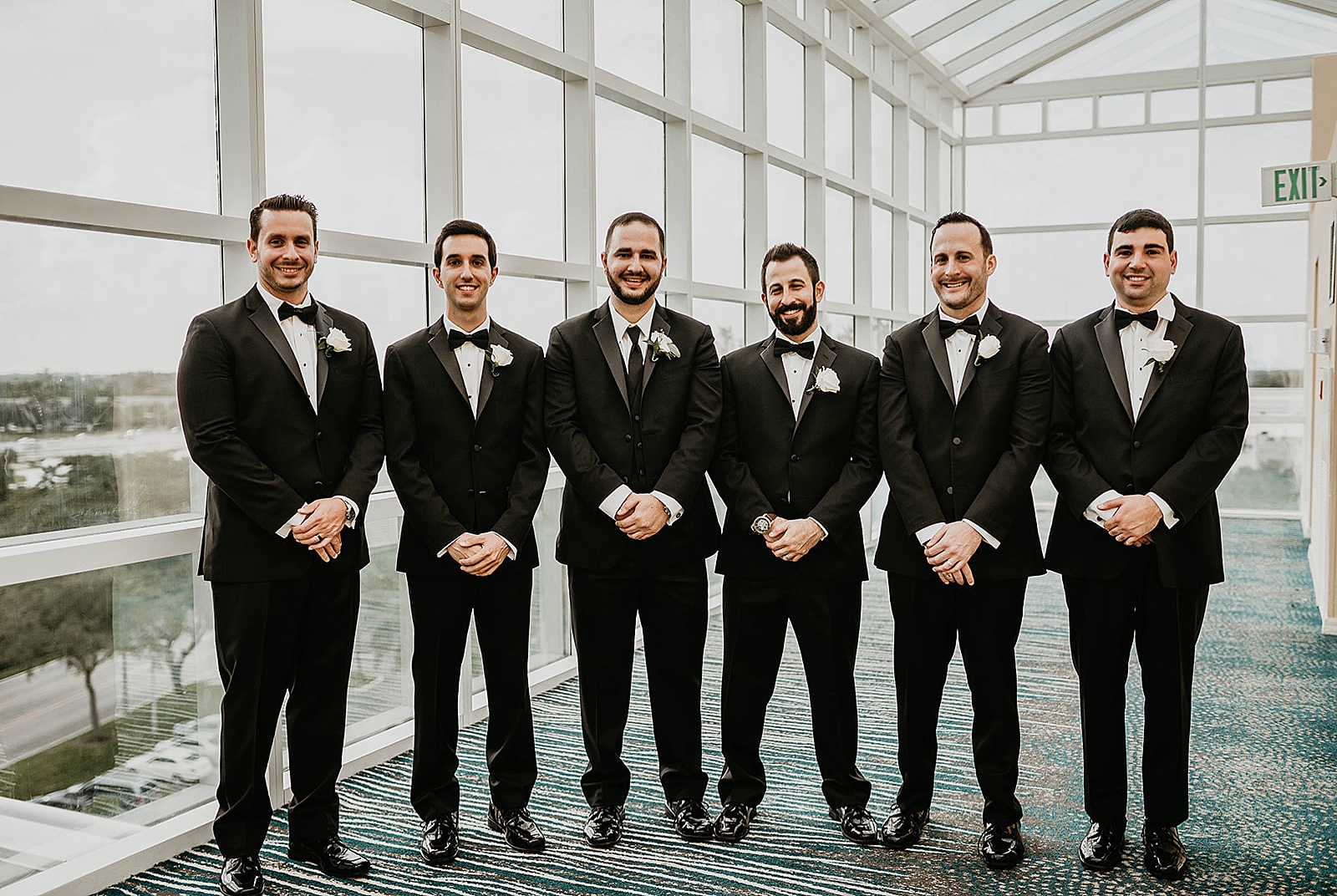 Doubletree by Hilton in Deerfield Wedding captured by South Florida Wedding Photographer, Krystal Capone Photography