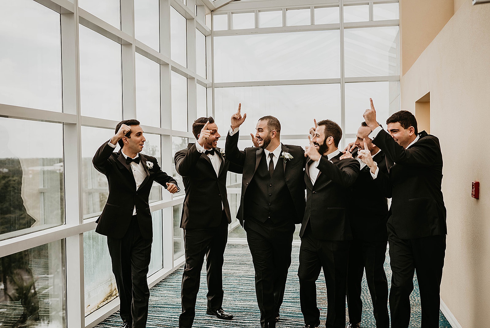 Doubletree by Hilton in Deerfield Wedding captured by South Florida Wedding Photographer, Krystal Capone Photography
