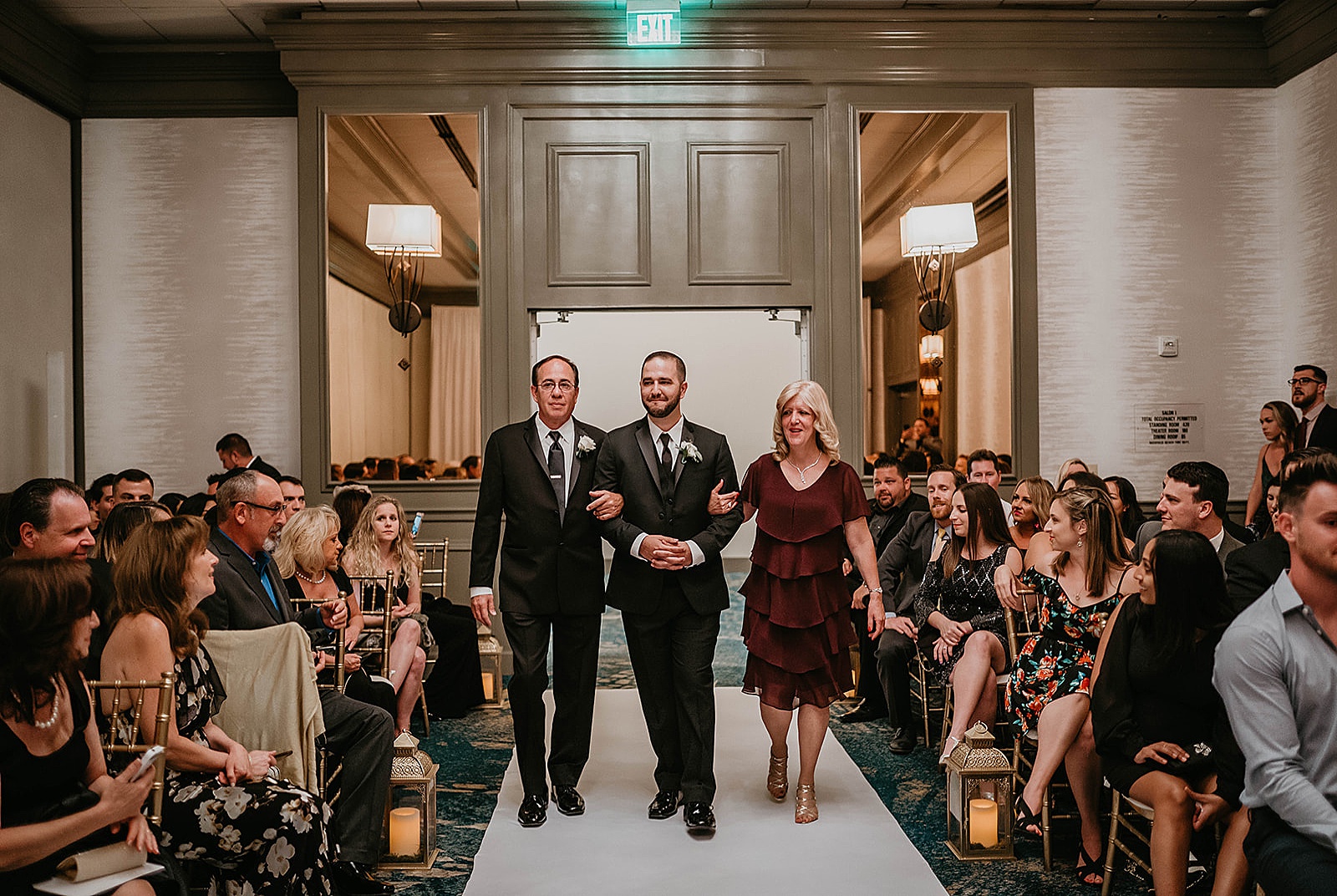 Doubletree by Hilton in Deerfield Wedding captured by South Florida Wedding Photographer, Krystal Capone Photography