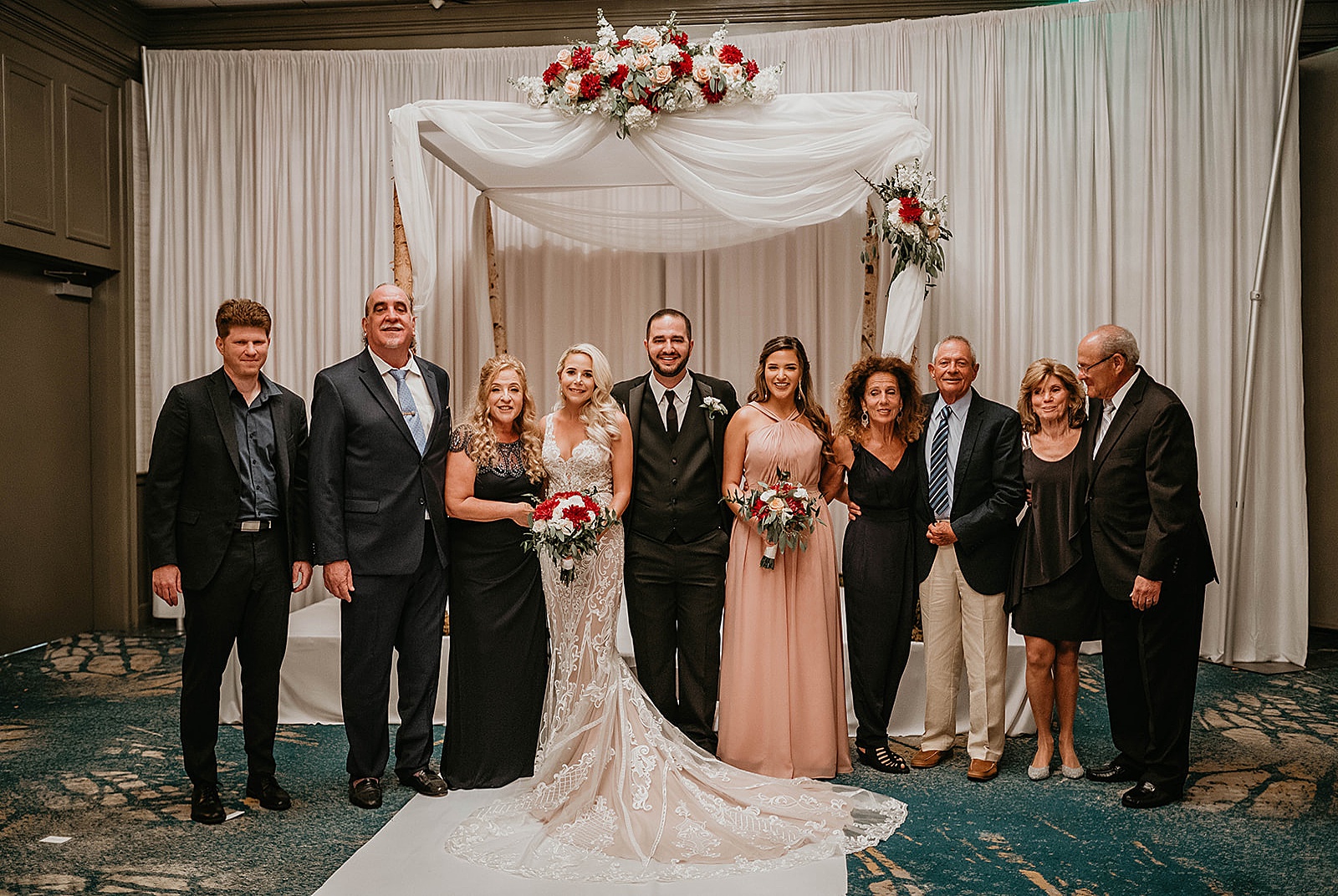 Doubletree by Hilton in Deerfield Wedding captured by South Florida Wedding Photographer, Krystal Capone Photography