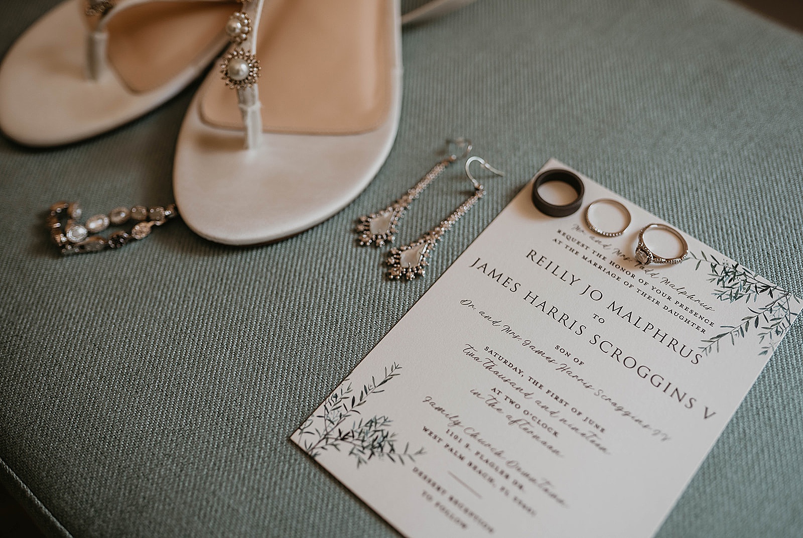 Family Church Downtown Wedding captured by West Palm Beach Wedding Photographer, Krystal Capone Photography