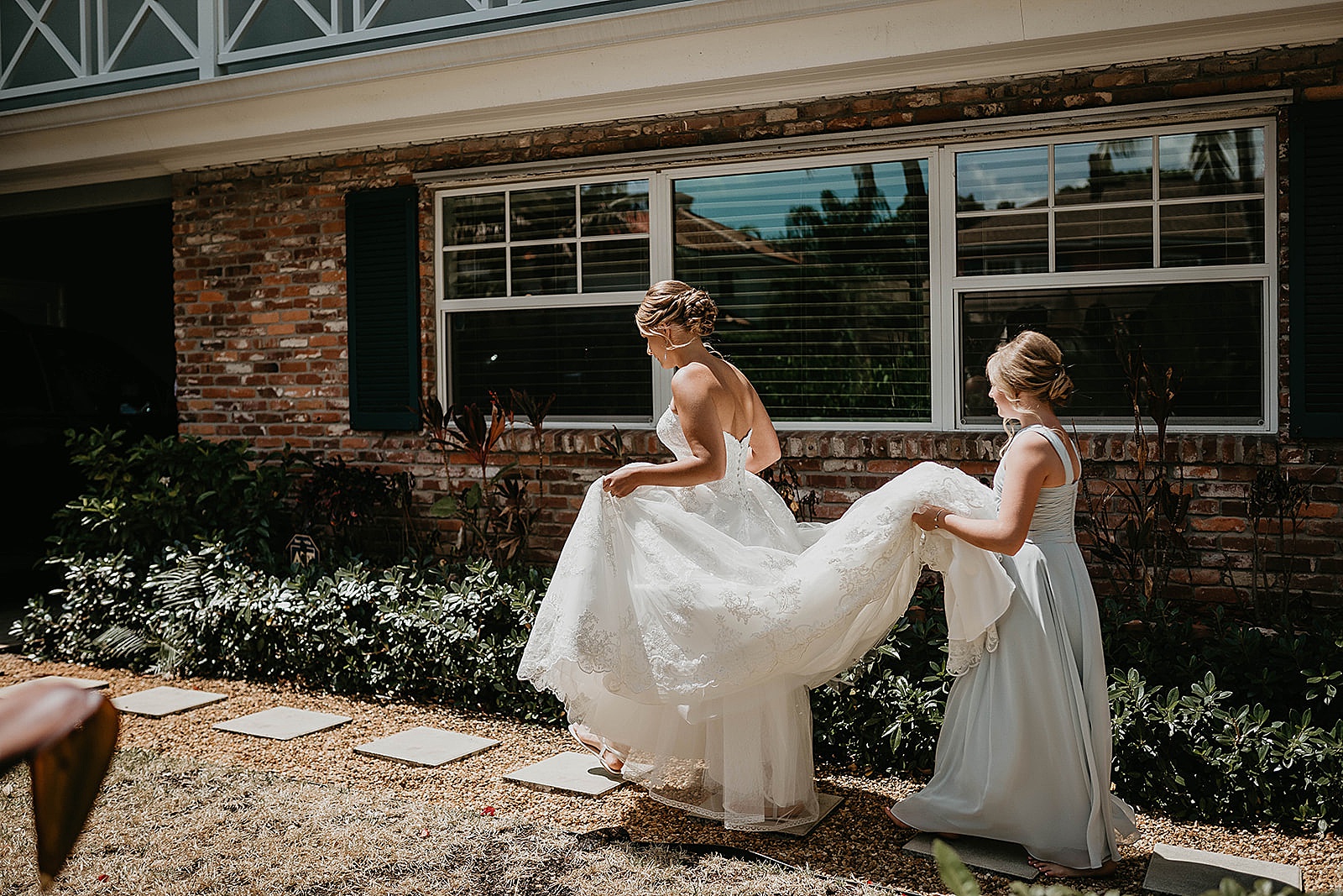 Family Church Downtown Wedding captured by West Palm Beach Wedding Photographer, Krystal Capone Photography