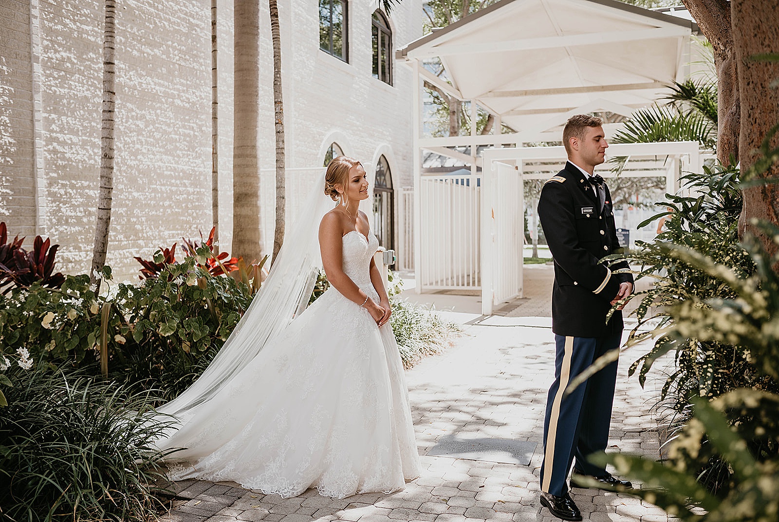 Family Church Downtown Wedding captured by West Palm Beach Wedding Photographer, Krystal Capone Photography