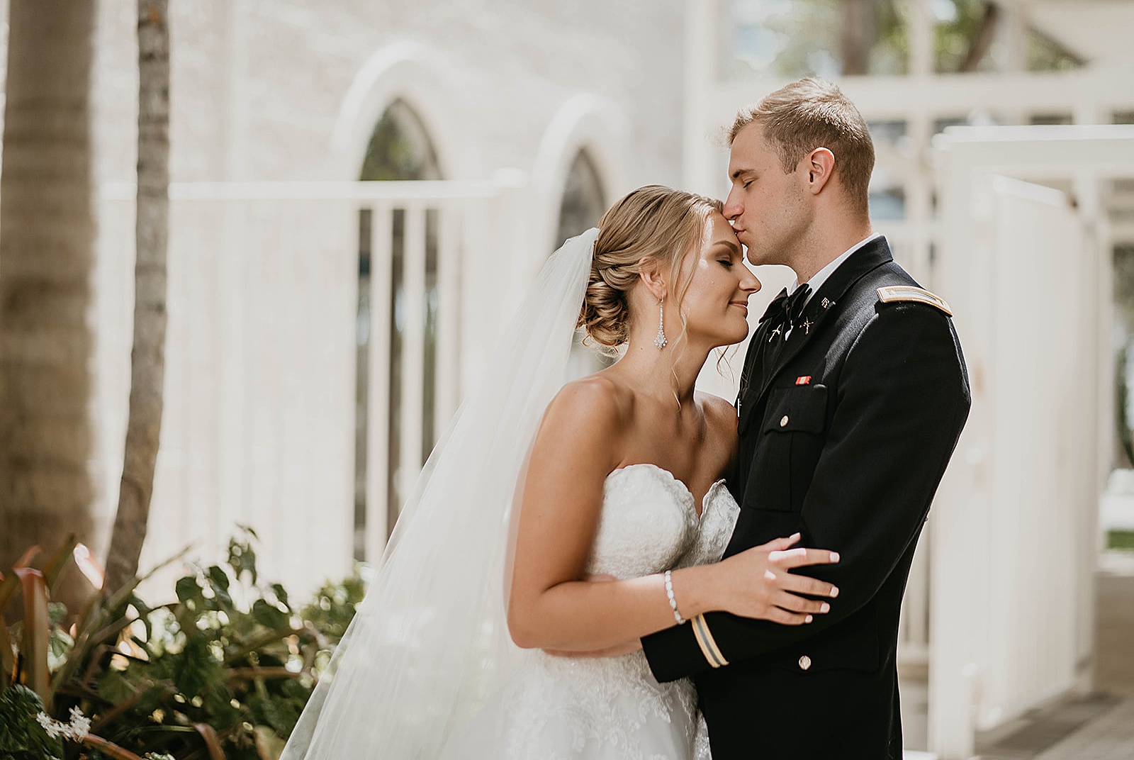 Family Church Downtown Wedding captured by West Palm Beach Wedding Photographer, Krystal Capone Photography