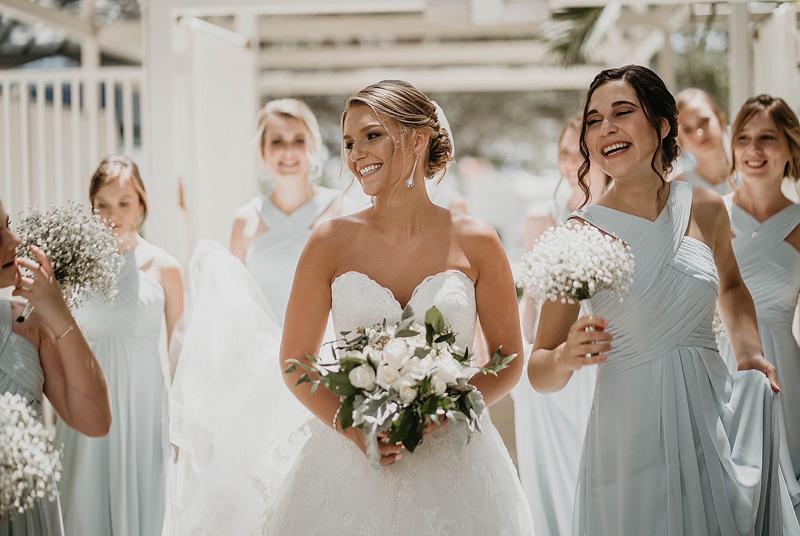 Family Church Downtown Wedding captured by West Palm Beach Wedding Photographer, Krystal Capone Photography