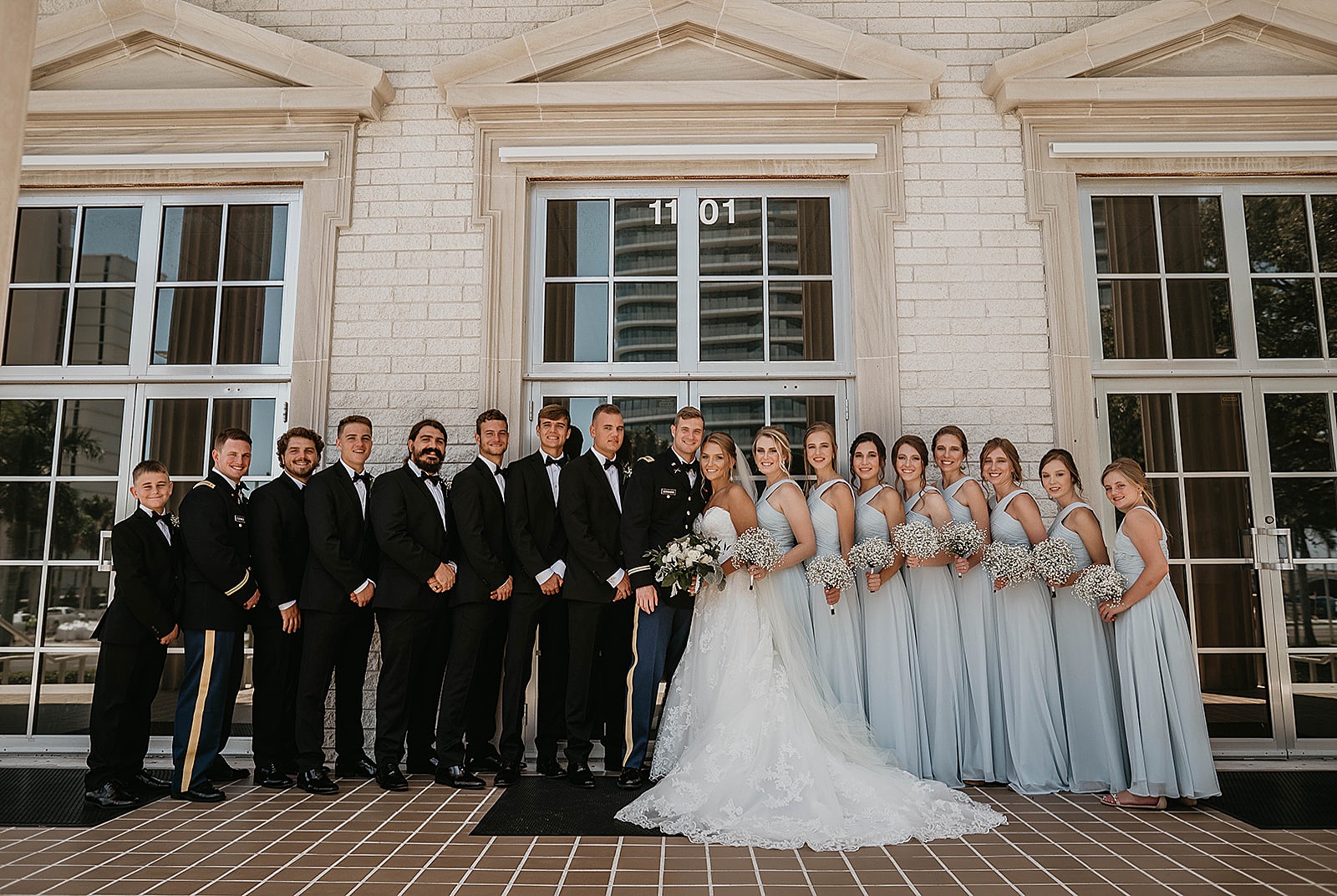 Family Church Downtown Wedding captured by West Palm Beach Wedding Photographer, Krystal Capone Photography