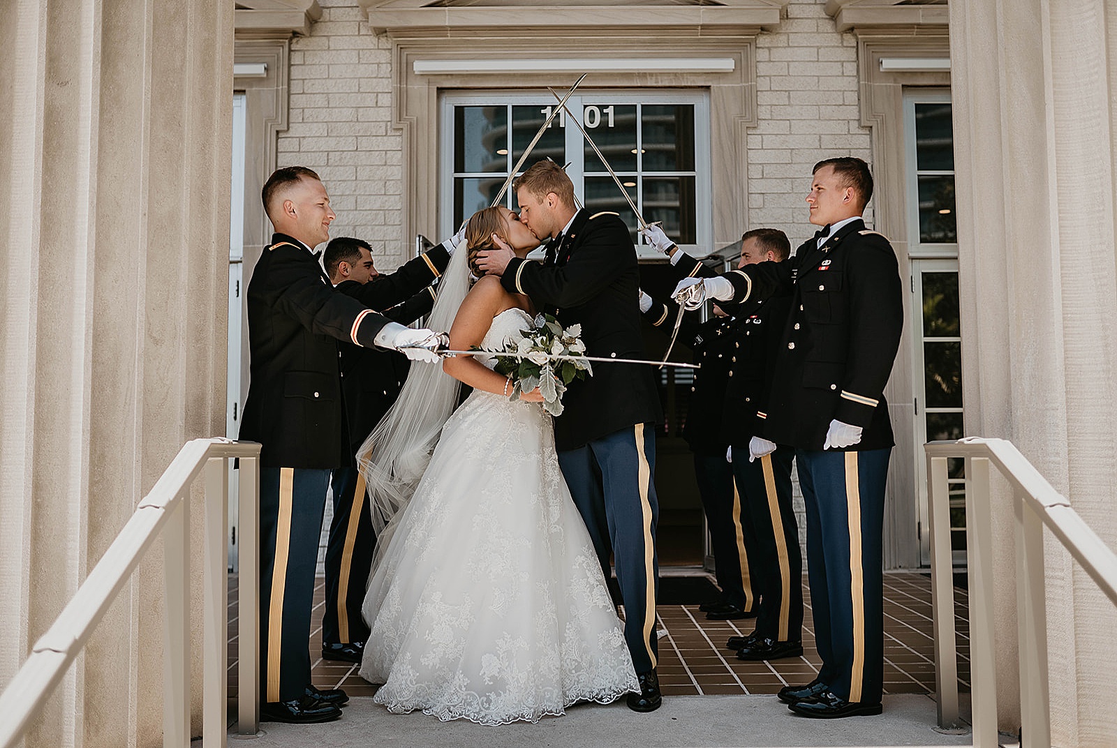 Family Church Downtown Wedding captured by West Palm Beach Wedding Photographer, Krystal Capone Photography
