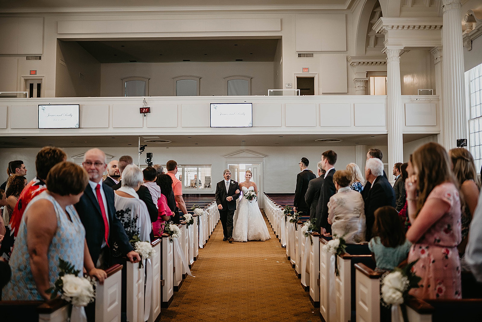 Family Church Downtown Wedding captured by West Palm Beach Wedding Photographer, Krystal Capone Photography