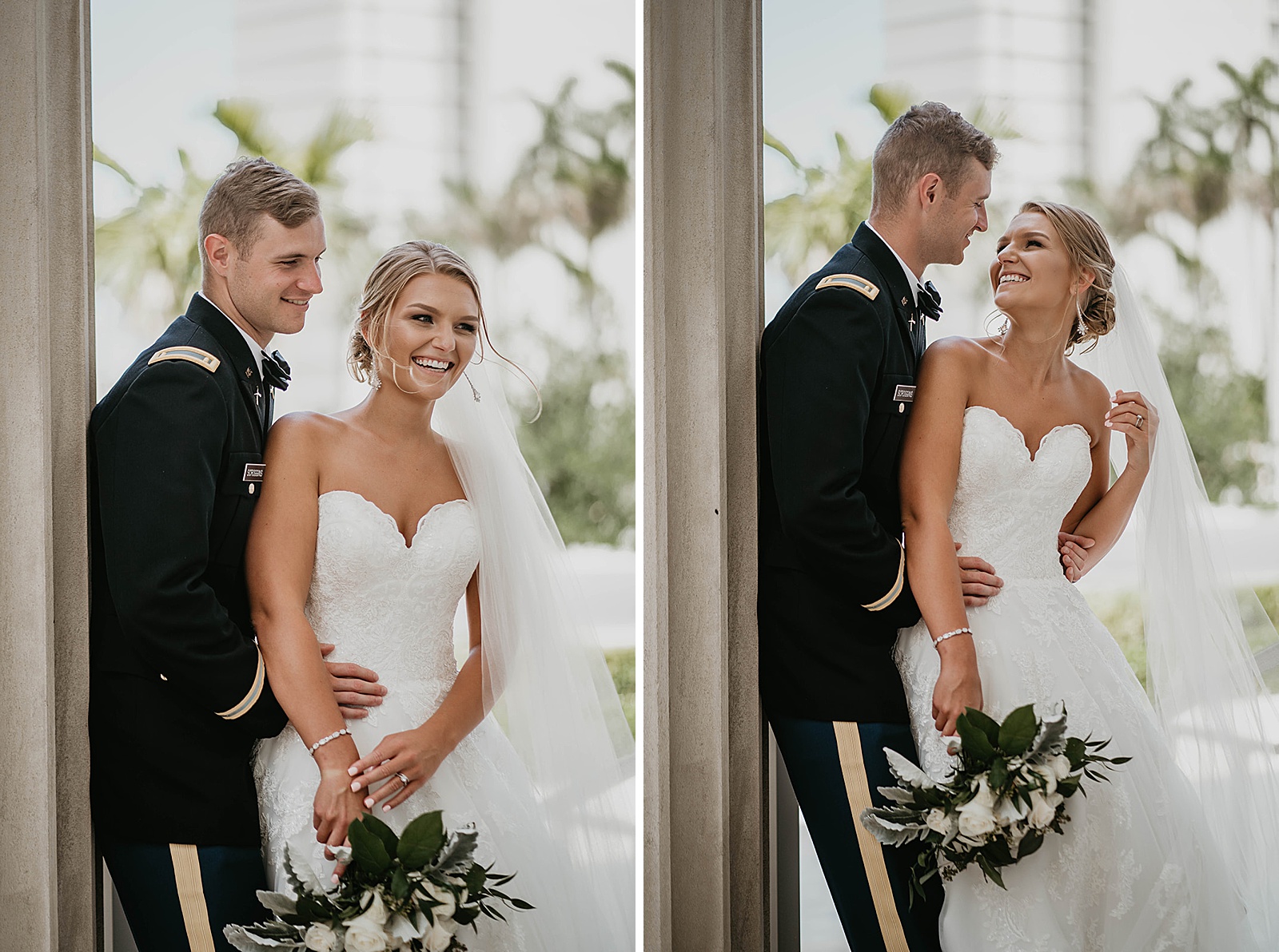 Family Church Downtown Wedding captured by West Palm Beach Wedding Photographer, Krystal Capone Photography
