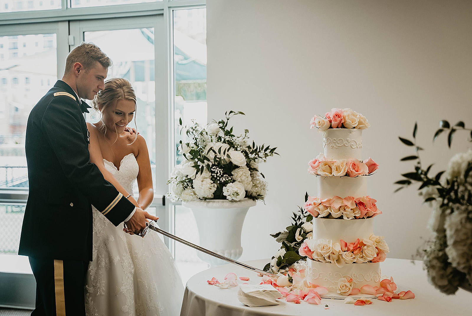 Family Church Downtown Wedding captured by West Palm Beach Wedding Photographer, Krystal Capone Photography