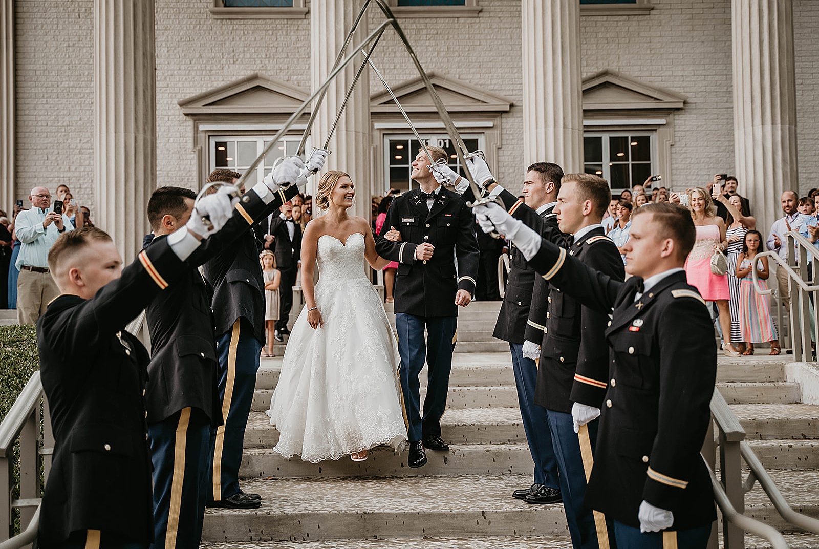 Family Church Downtown Wedding captured by West Palm Beach Wedding Photographer, Krystal Capone Photography