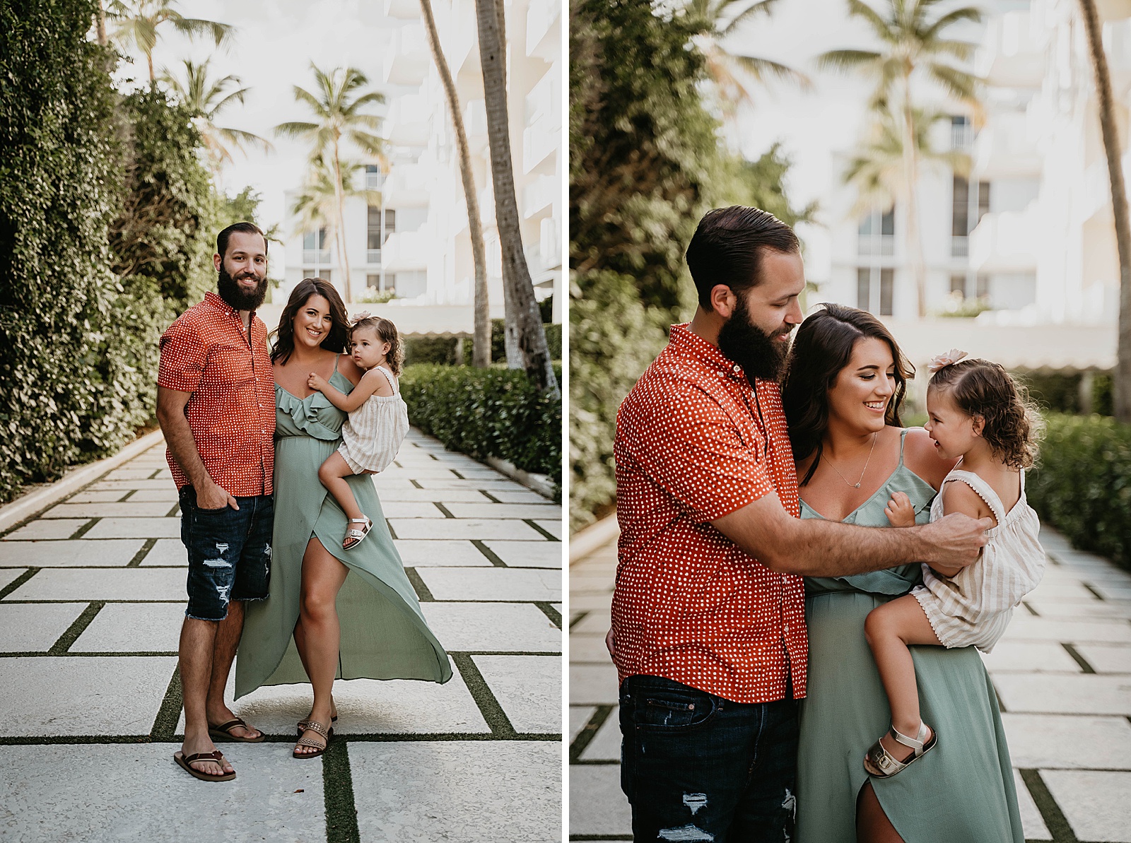 Palm Beach Family Session captured by South Florida lifestyle photographer, Krystal Capone Photography