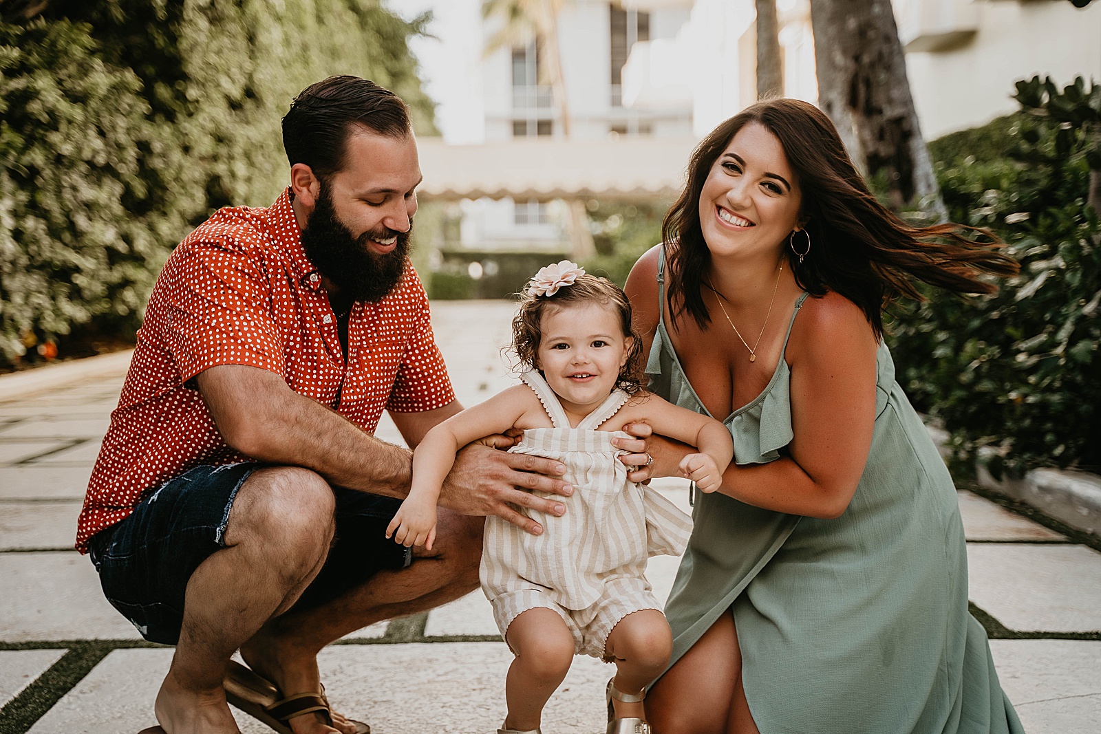Palm Beach Family Session captured by South Florida lifestyle photographer, Krystal Capone Photography