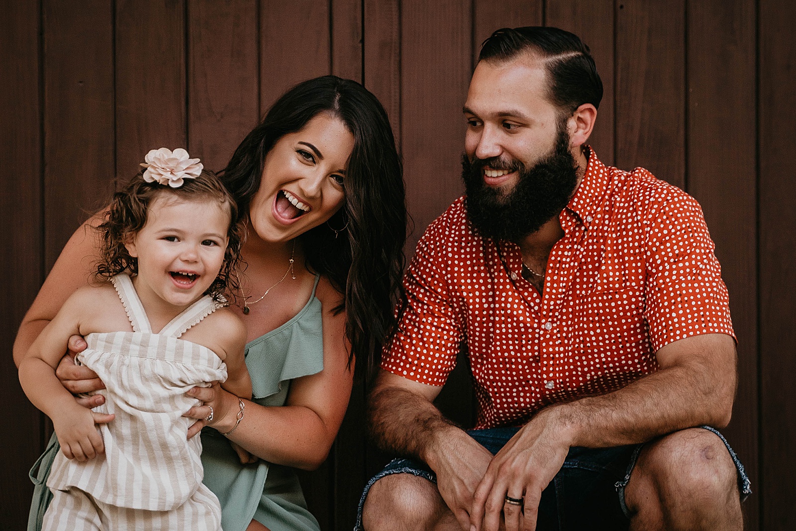 Palm Beach Family Session captured by South Florida lifestyle photographer, Krystal Capone Photography