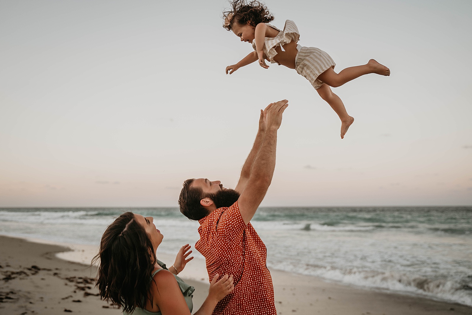 Palm Beach Family Session captured by South Florida lifestyle photographer, Krystal Capone Photography