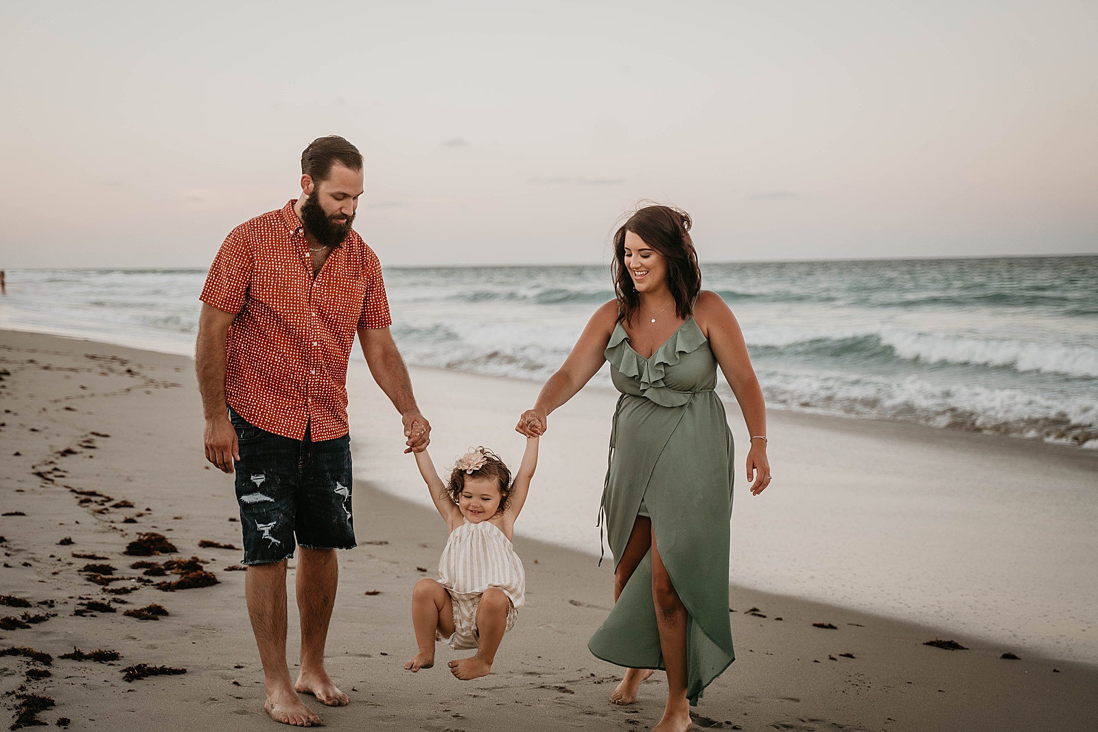 Palm Beach Family Session captured by South Florida lifestyle photographer, Krystal Capone Photography