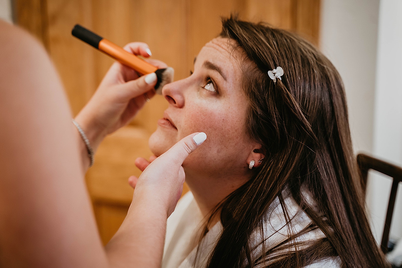 Rustic Colorado Elopement Bride Getting Ready by Krystal Capone Photography