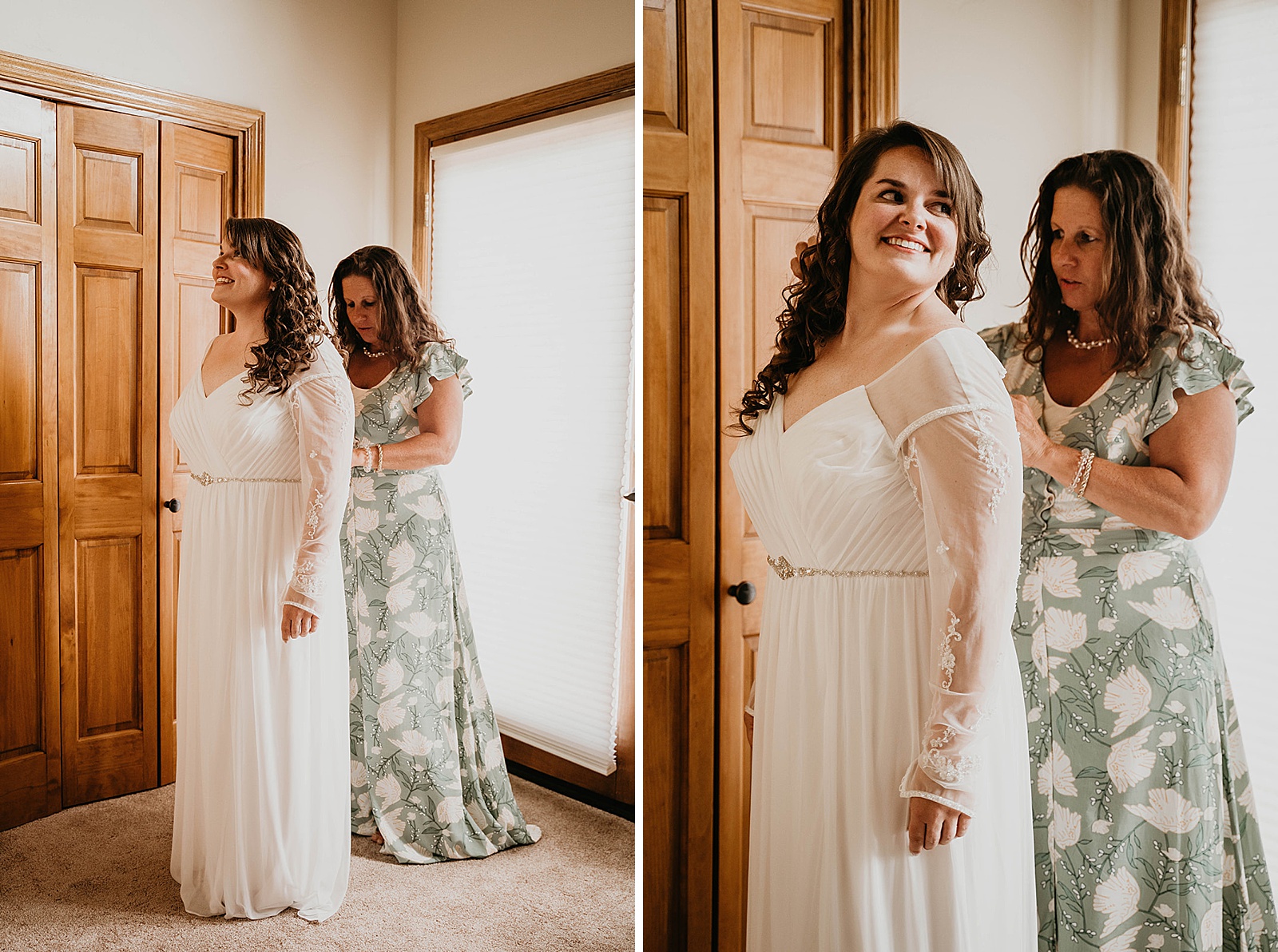 Rustic Colorado Elopement Bride Getting Ready by Krystal Capone Photography